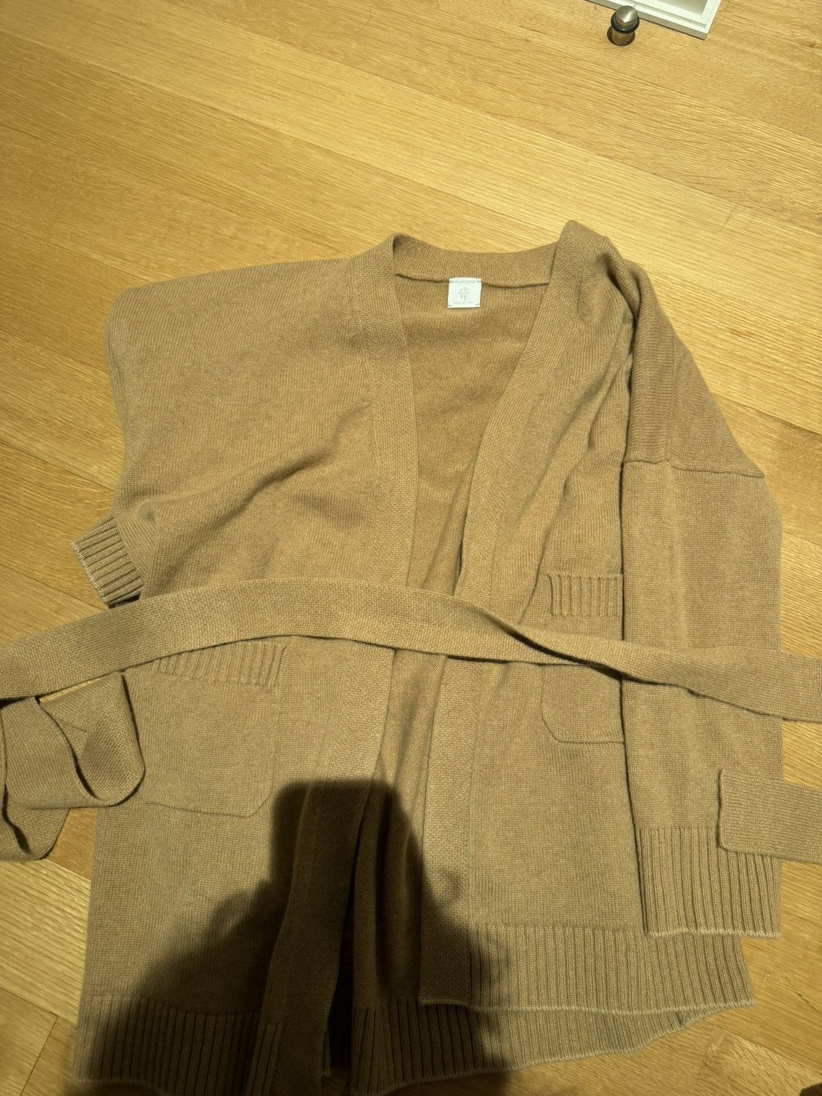Eleventy Eleventy neutral sash tie cardigan Size S / US 4 / IT 40 - 2 Thumbnail