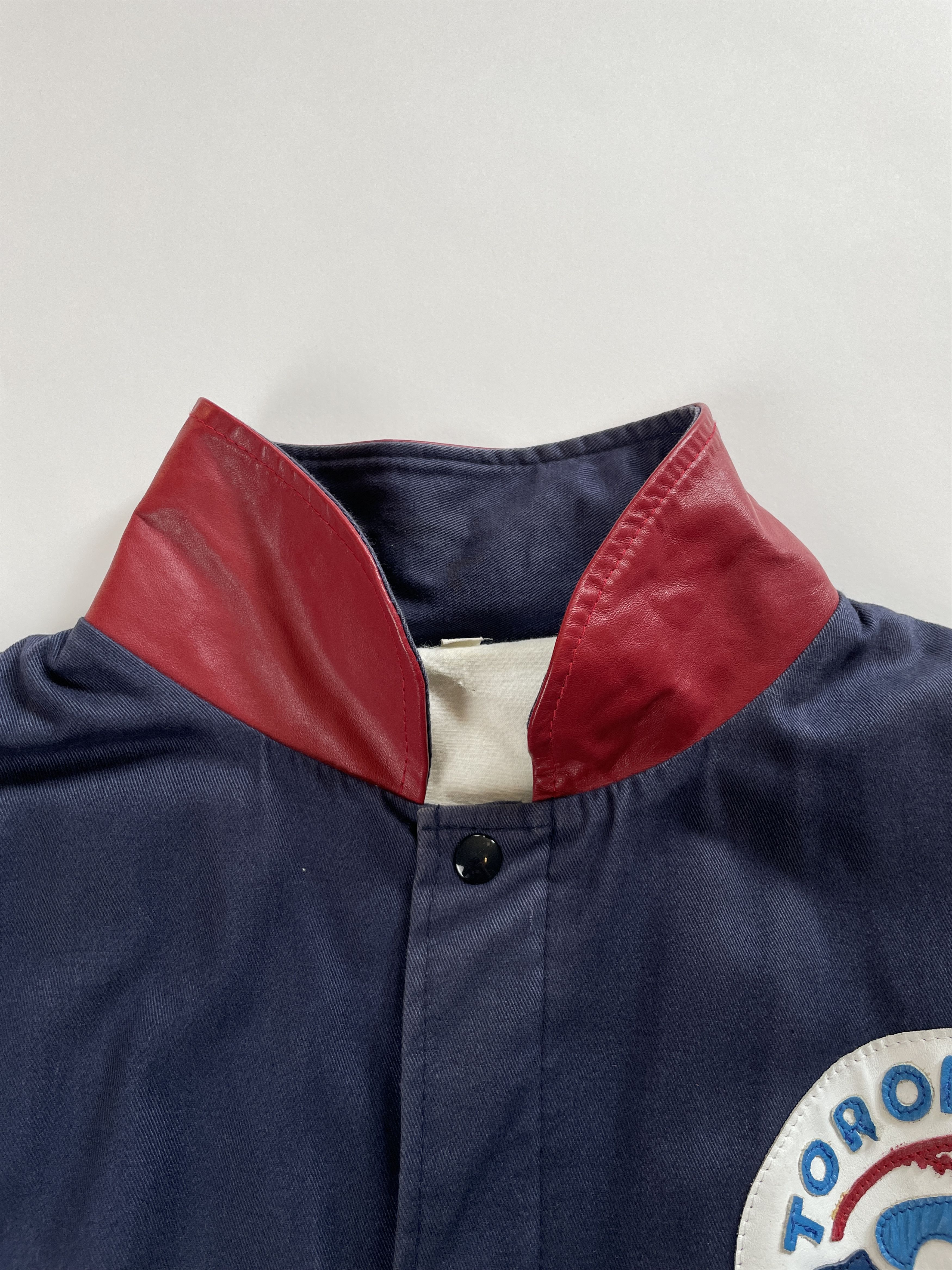 MLB 1990s Boxy Toronto Blue Jays MLB Leather Jacket Size US XL / EU 56 / 4 - 7 Thumbnail