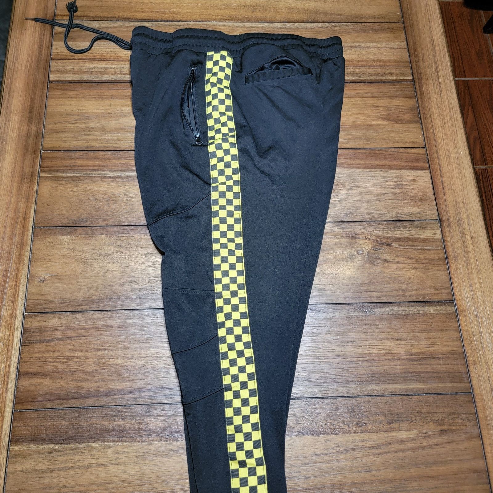 Forever 21 Forever 21 Joggers w/ Checker Stripes & Zipper Pockets - XL Size US 33 - 3 Thumbnail