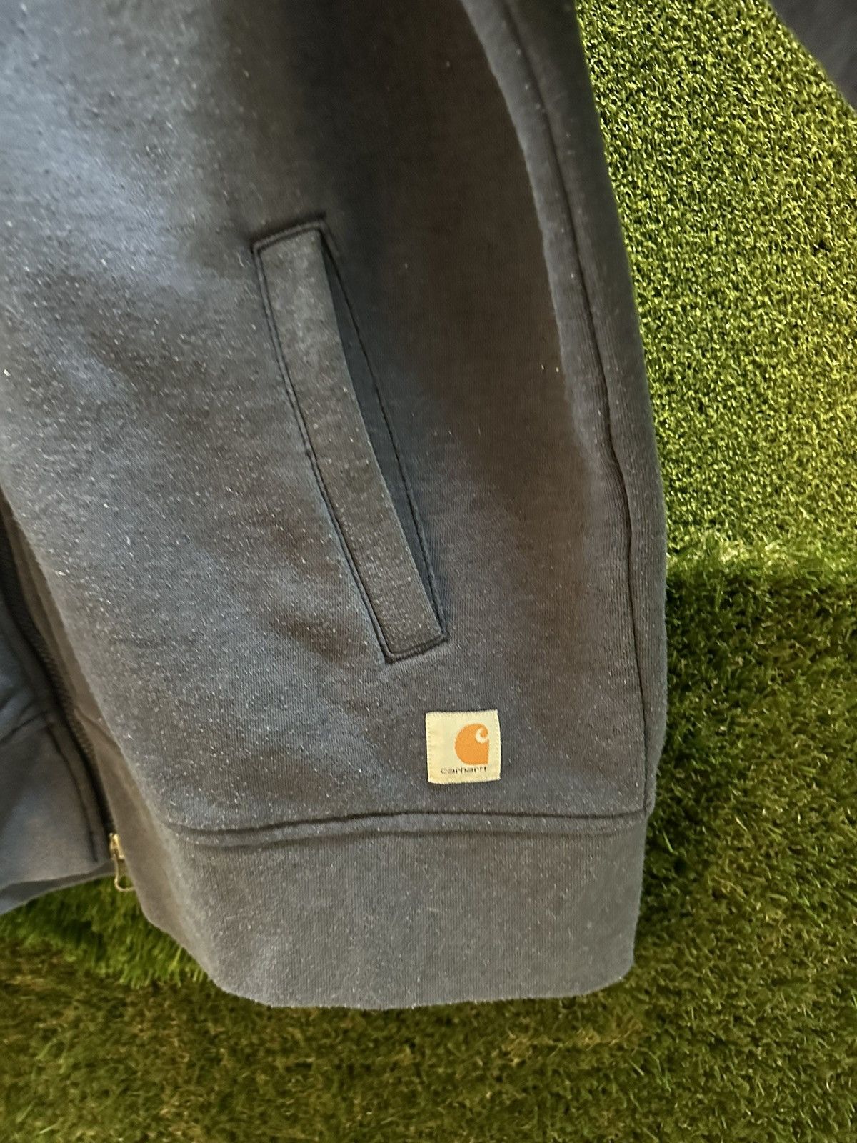 Carhartt Carhartt Zip-up Sweatshirt Size XL Size XL / US 12-14 / IT 48-50 - 4 Thumbnail
