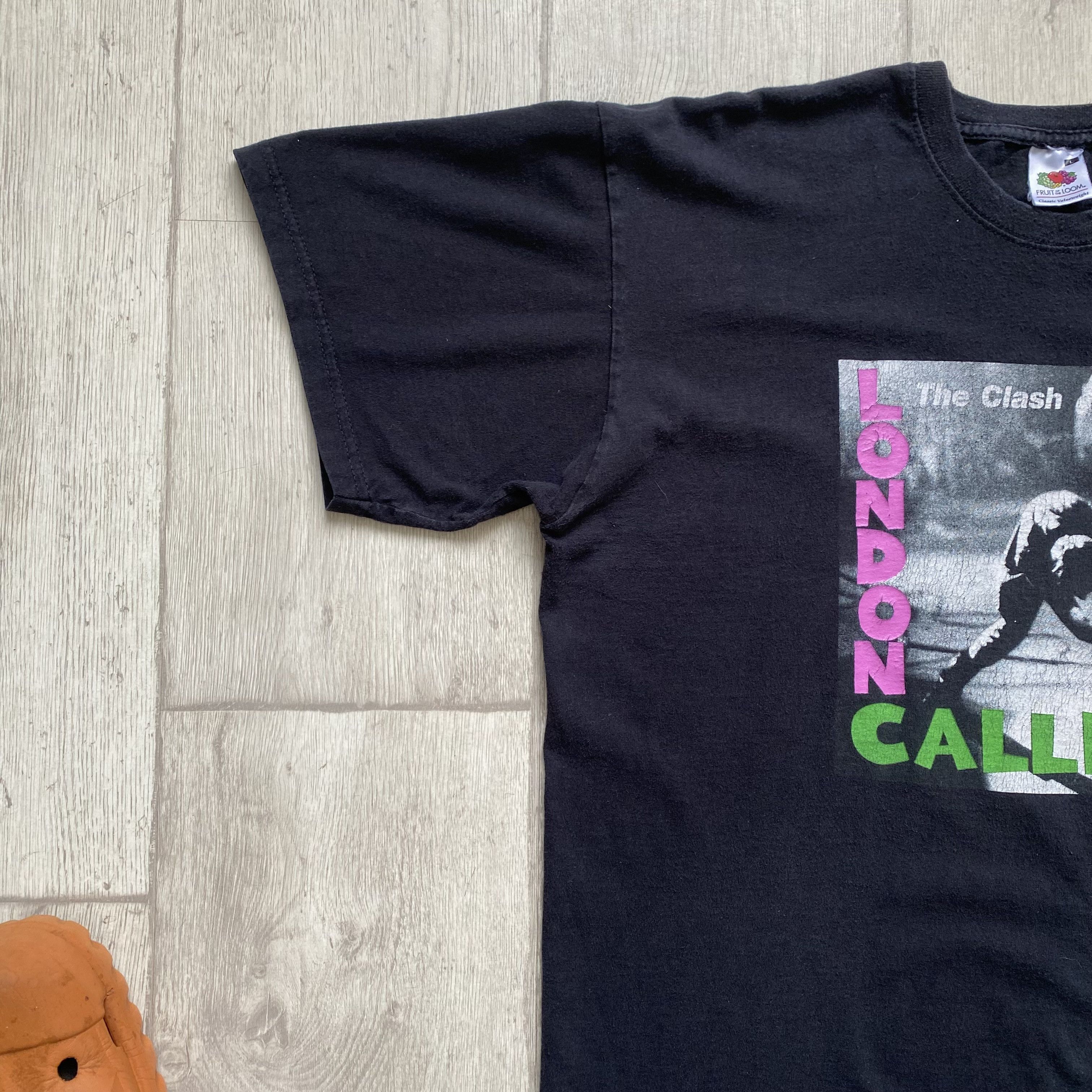 Band Tees Vintage The Clash Band Tee London Calling Rock Size US M / EU 48-50 / 2 - 5 Thumbnail