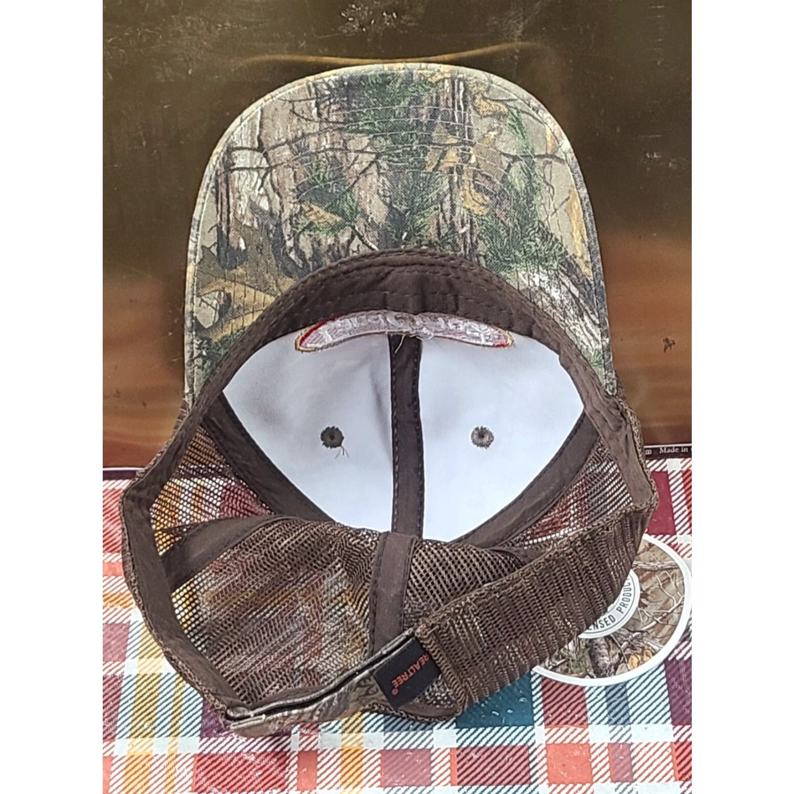 Realtree NWT Realtree Land o Frost CAMO Adjustable Baseball Cap Hat Unisex Adults Multicolor Cotton Polyester Canvas Hat Size ONE SIZE - 7 Thumbnail
