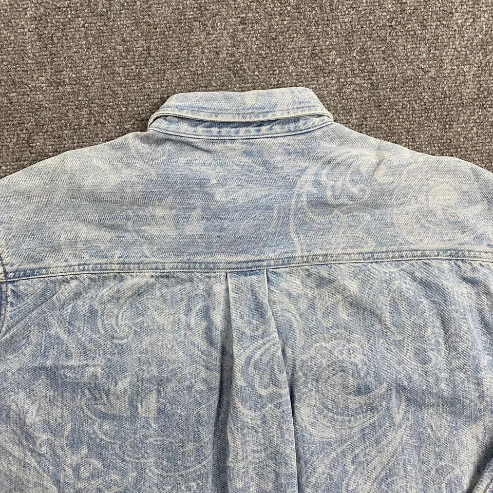 Lucky Brand Lucky Brand Shirt Women's Small Floral Pearl Snap Crop Size S / US 4 / IT 40 - 6 Thumbnail