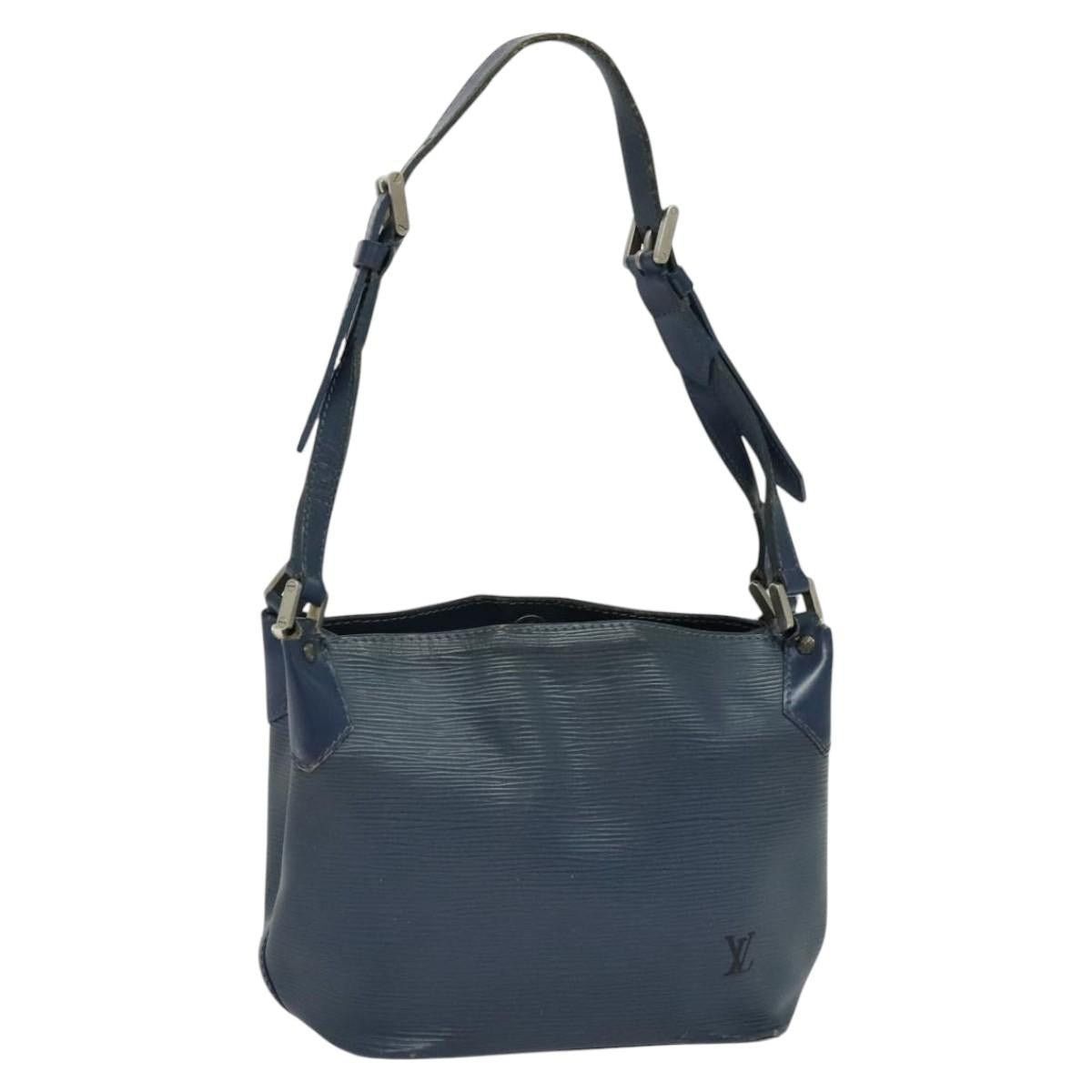 LOUIS VUITTON Epi Mandela BB Shoulder Bag Safir