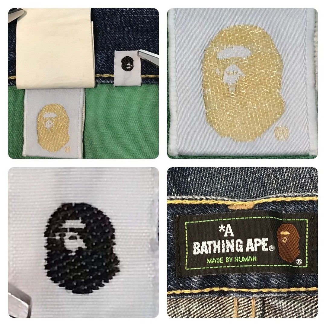 Bape × Nigo 🔥Shibuya limited🔥 BAPE LOGO denim shorts APE NIGO ★size M Size US 32 / EU 48 - 8 Thumbnail