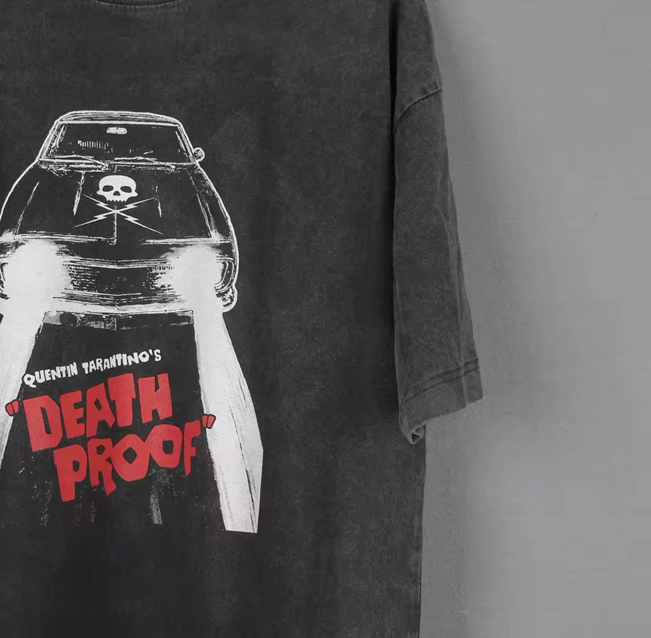 Other Washed Quentin Tarantino Death Proof Print Loose T Shirt Size US L / EU 52-54 / 3 - 2 Thumbnail