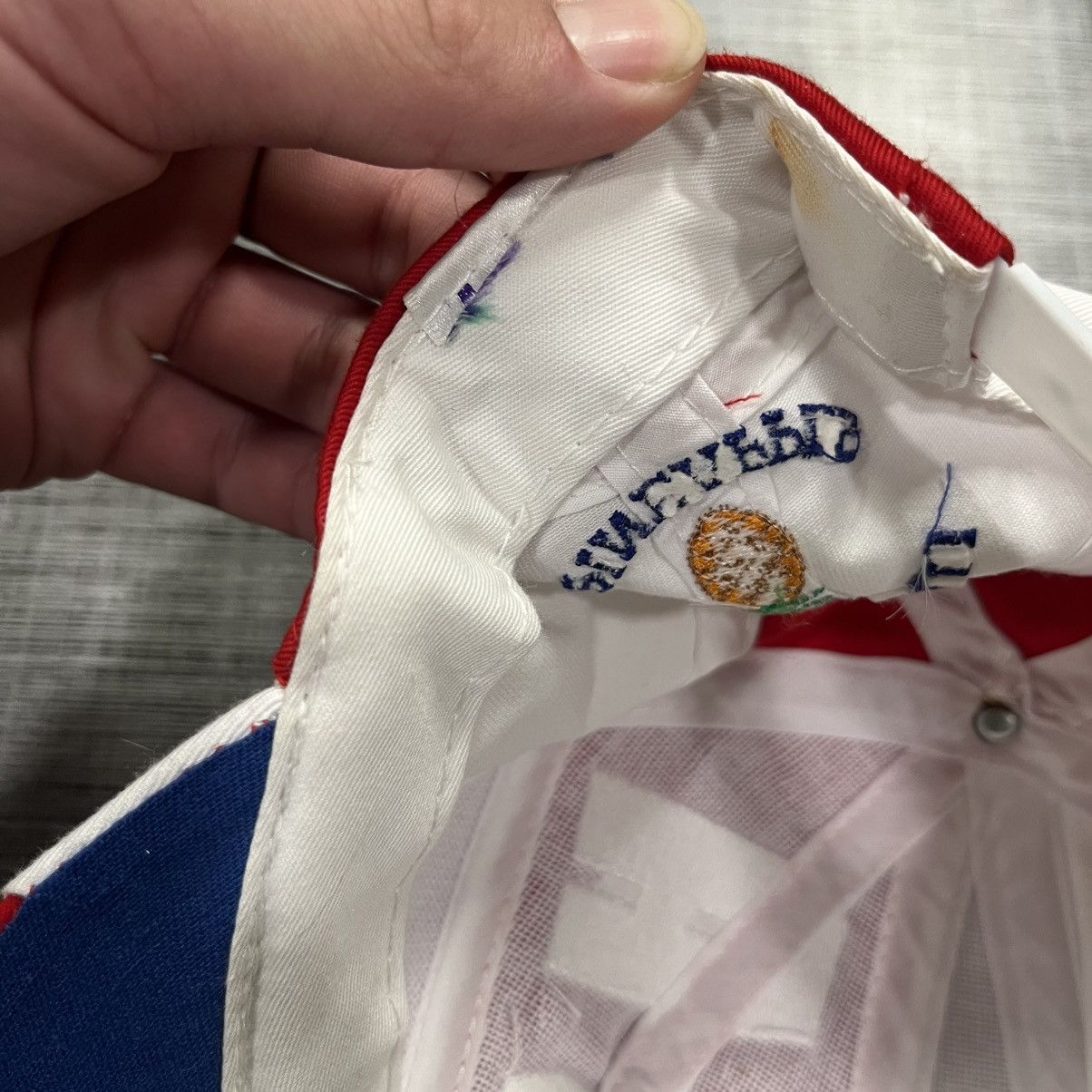 USA Olympics × Vintage VTG 90s USA Promo Hat Size ONE SIZE - 6 Thumbnail