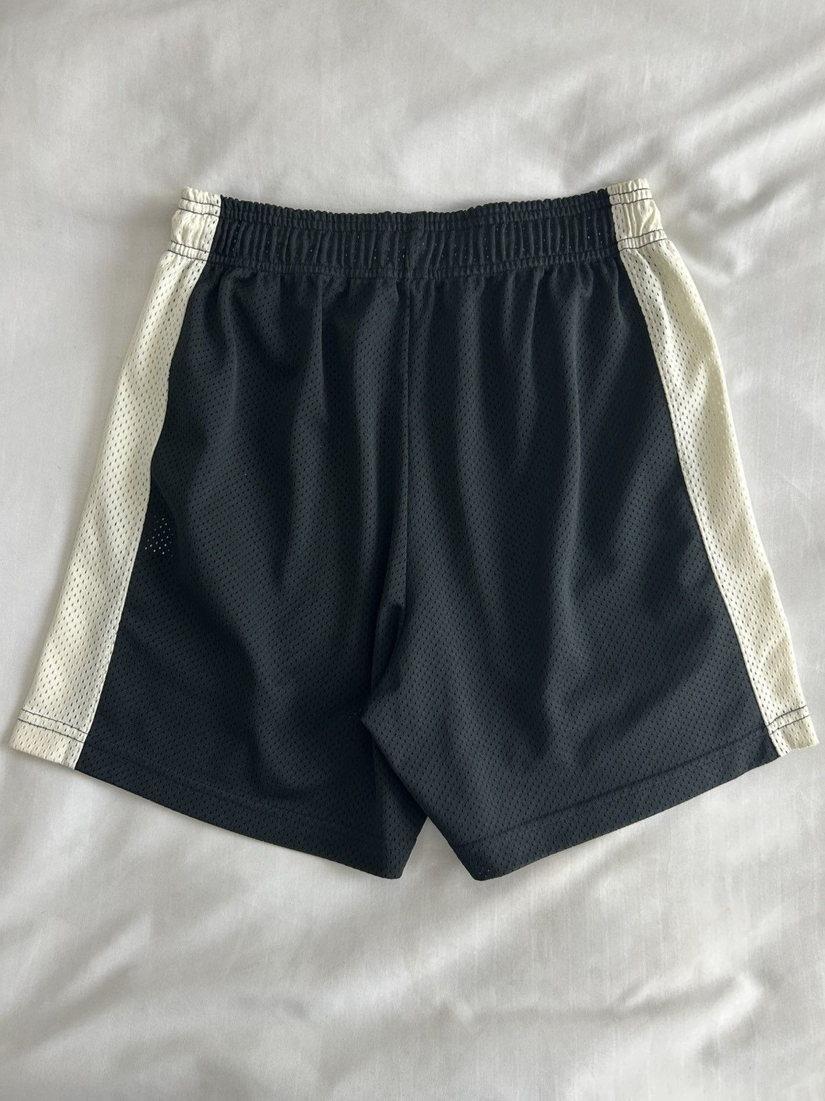 Eric Emanuel Eric Emanuel Basic Shorts EE Black Antique White Medium Size US 31 - 6 Thumbnail
