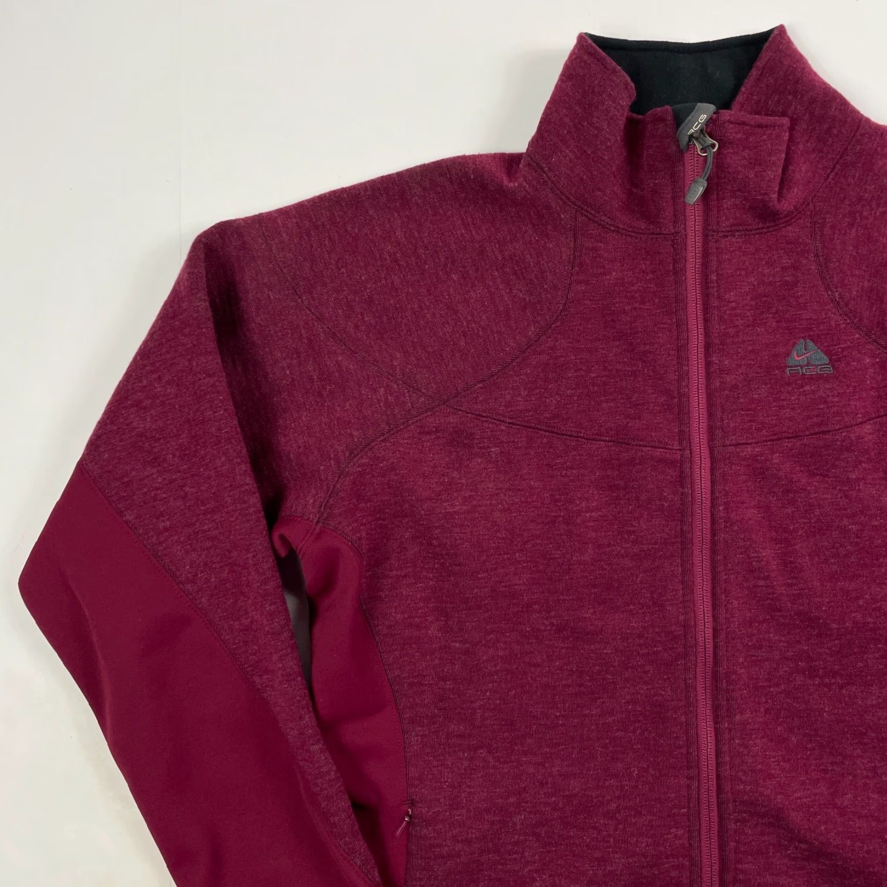 Nike ACG Nike ACG Jacket Women's L Purple Sphere Wool Blend Full Zip Lined Outdoors Size L / US 10 / IT 46 - 2 Thumbnail