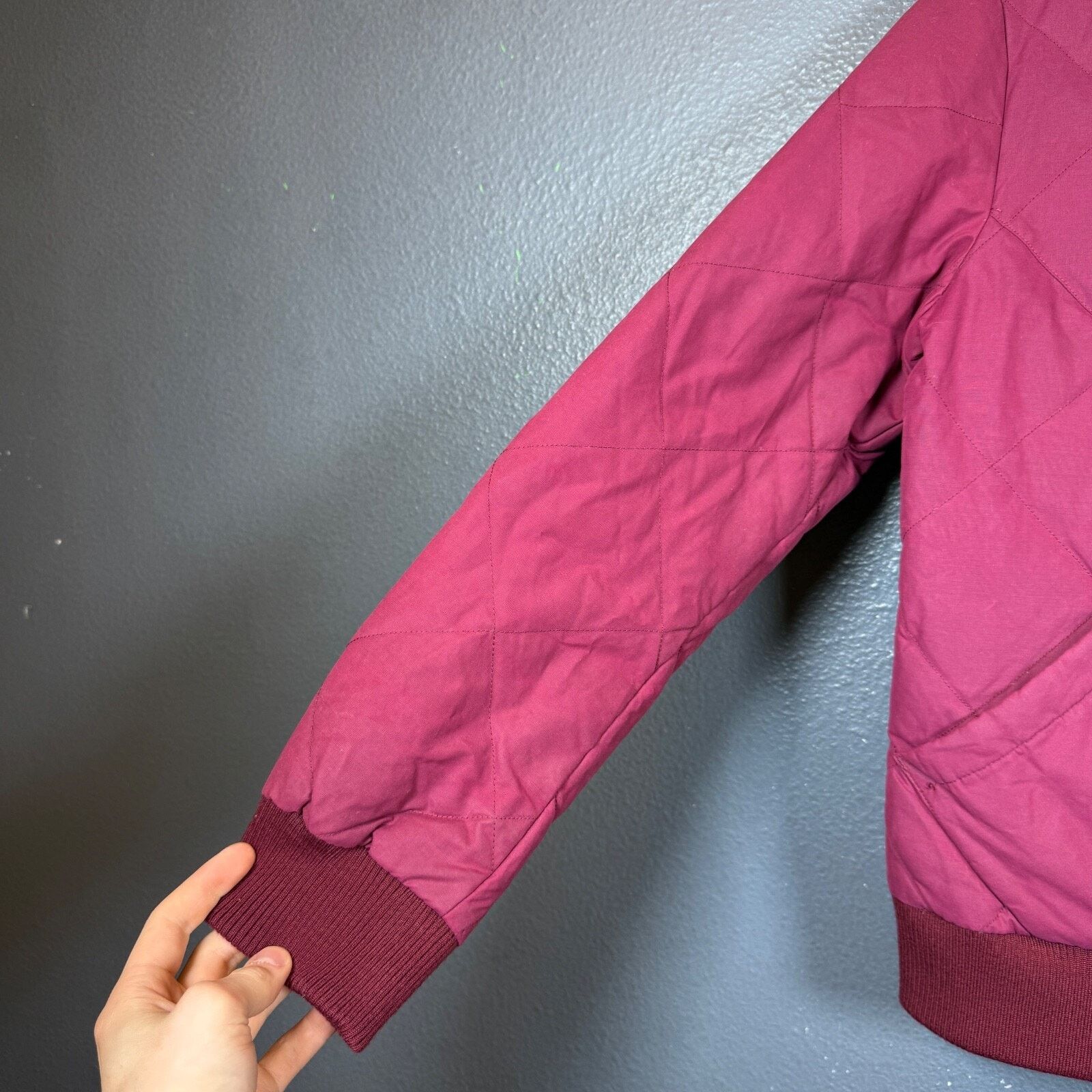 Eddie Bauer Eddie Bauer S burgundy Skyliner model quilted down jacket Size S / US 4 / IT 40 - 5 Thumbnail