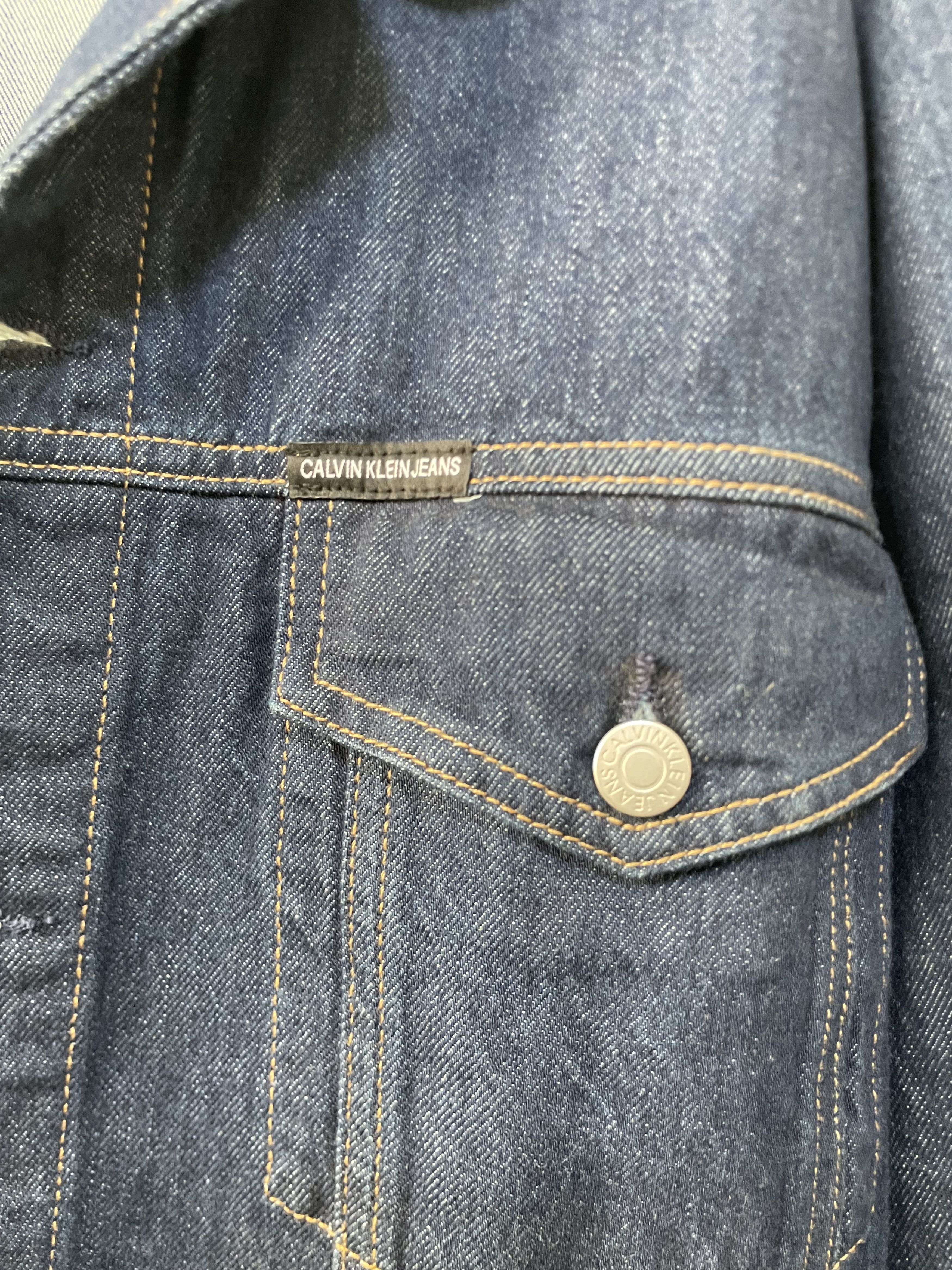Calvin Klein RAF SIMONS CALVIN KLEIN DENIM JACKET AND PANT SET Size US XL / EU 56 / 4 - 4 Thumbnail