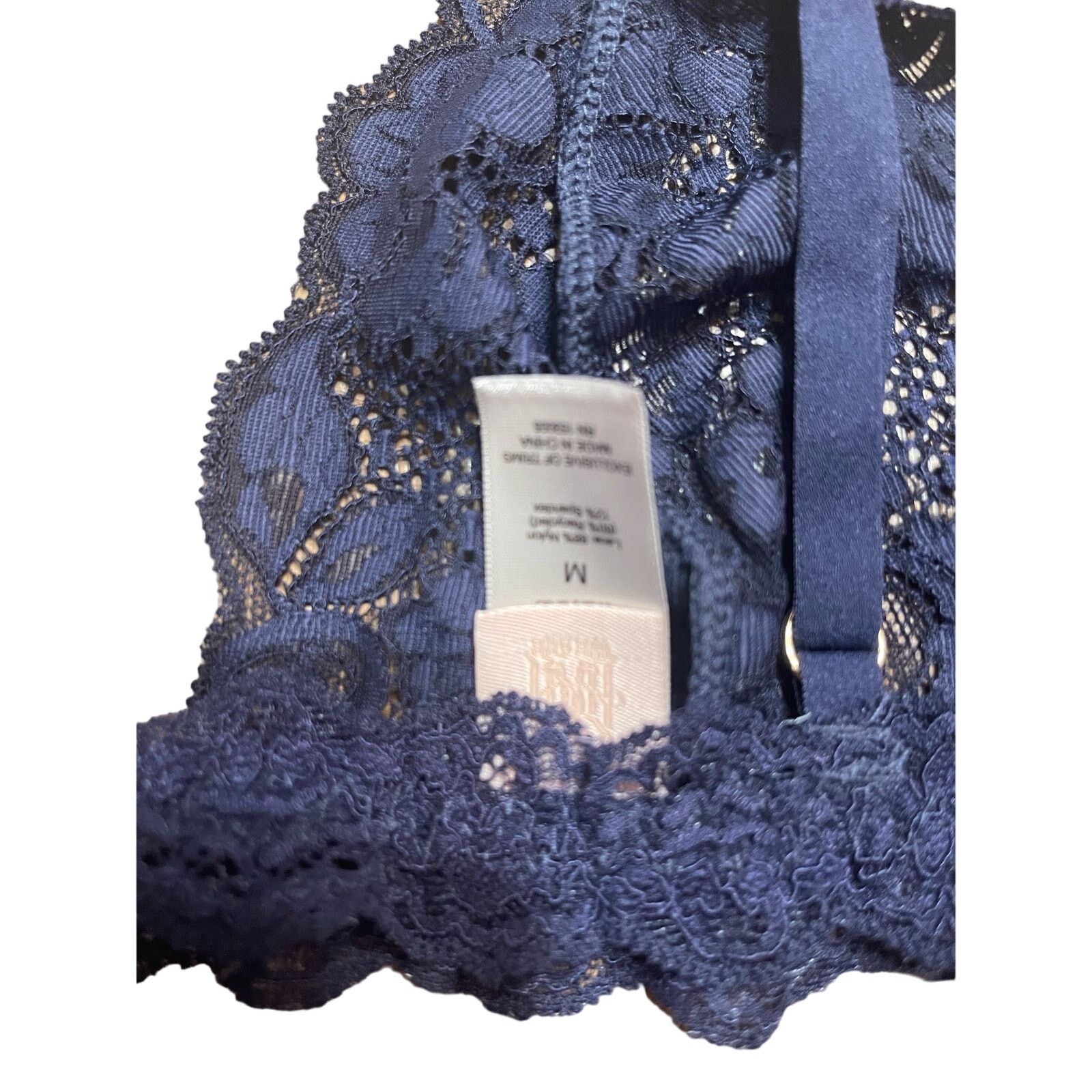 Free People We Are HAH Chi Bralette, Navy, NWOT, Various sizes Size ONE SIZE - 4 Thumbnail