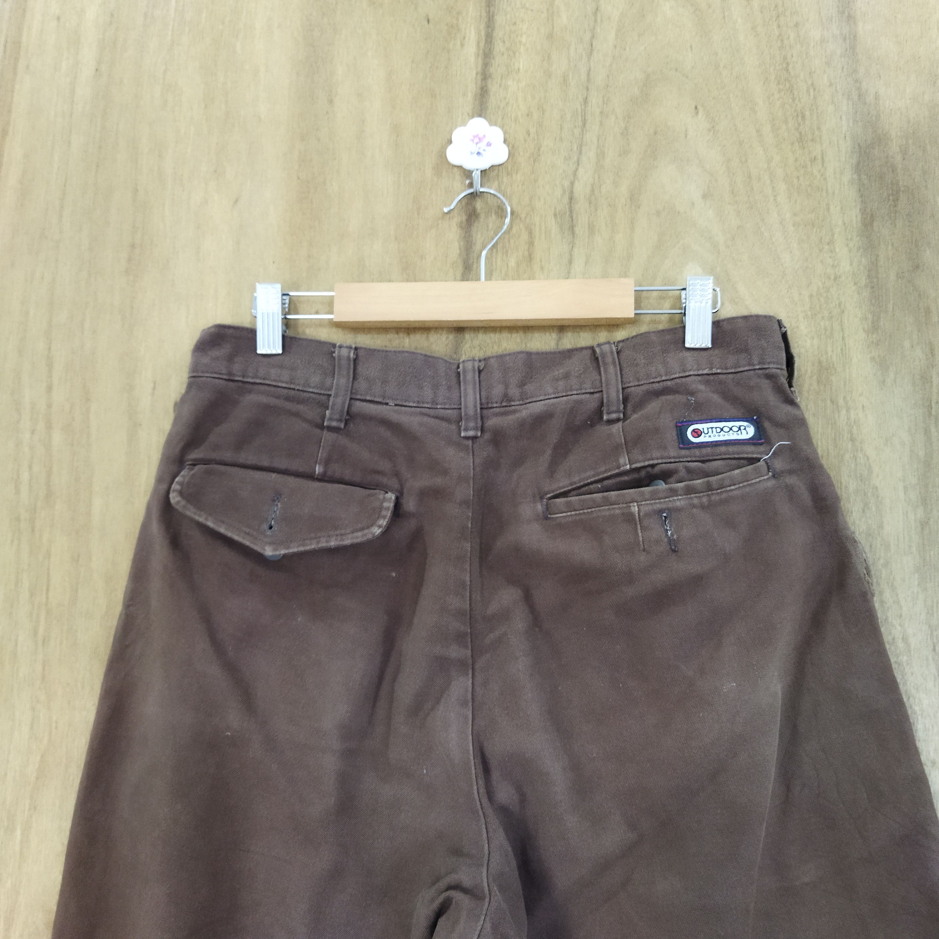 Japanese Brand OUTDOOR BROWN CHINO PANTS Size US 32 / EU 48 - 8 Thumbnail