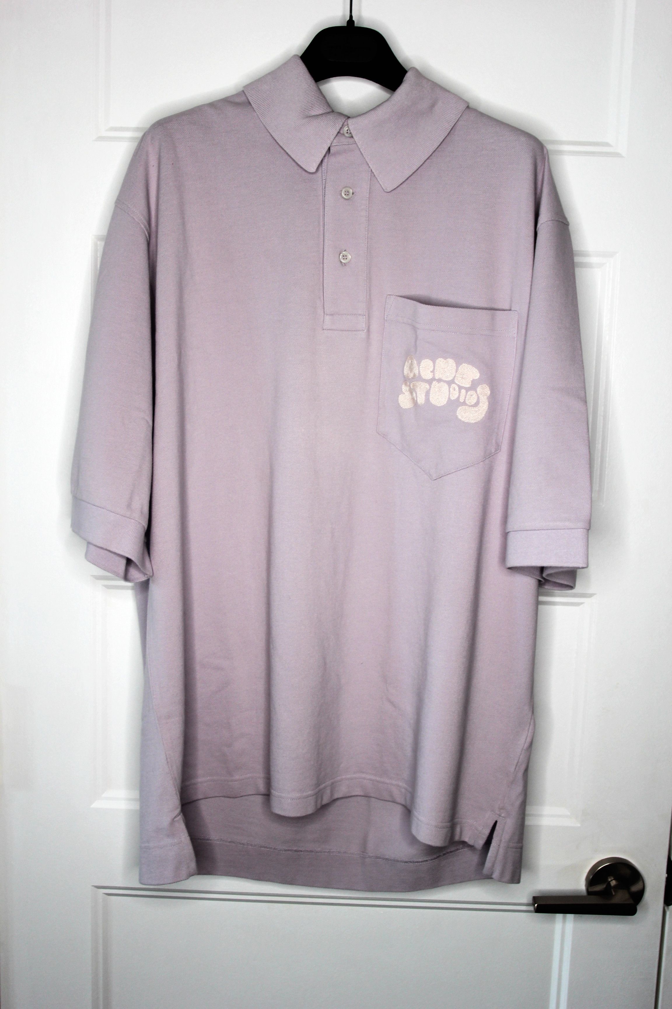 Acne Studios BNWT SS23 ACNE STUDIOS LOGO POLO SHIRT XS Size US XS / EU 42 / 0 - 2 Thumbnail