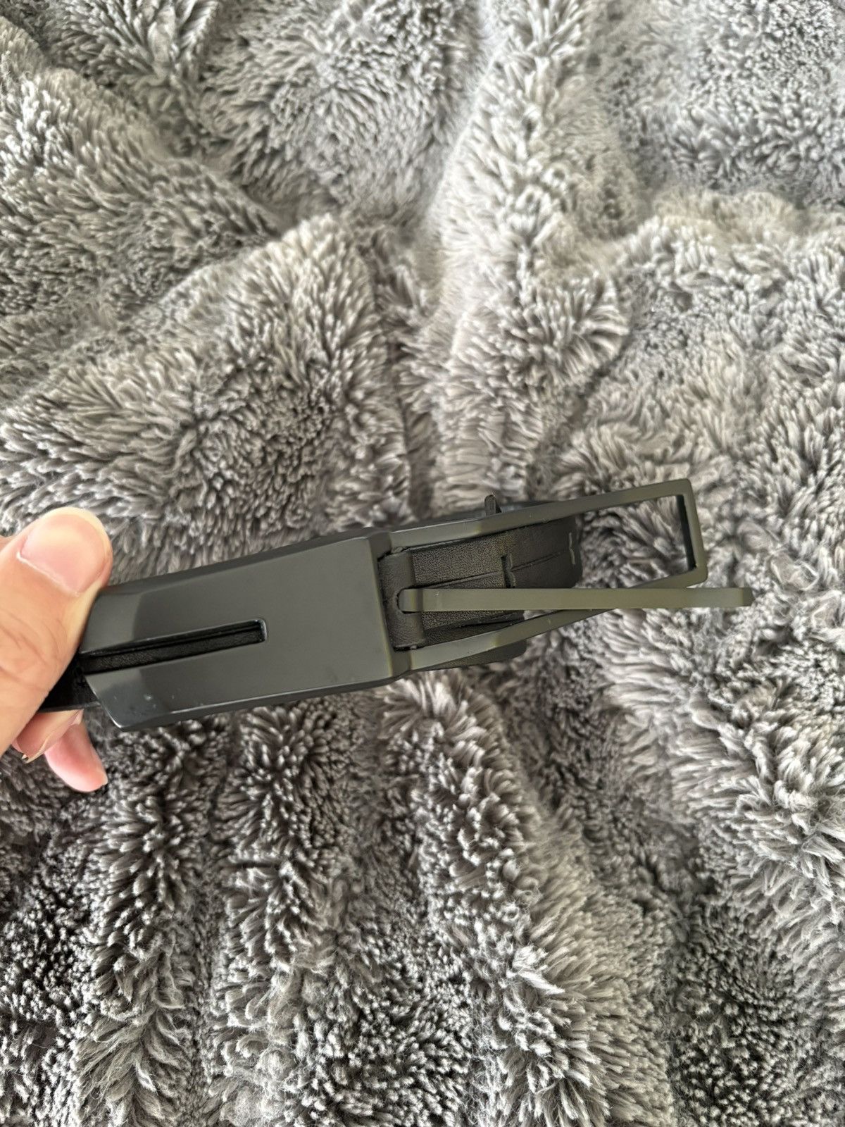 Julius Julius Black Pin Buckle Belt Size ONE SIZE - 2 Thumbnail