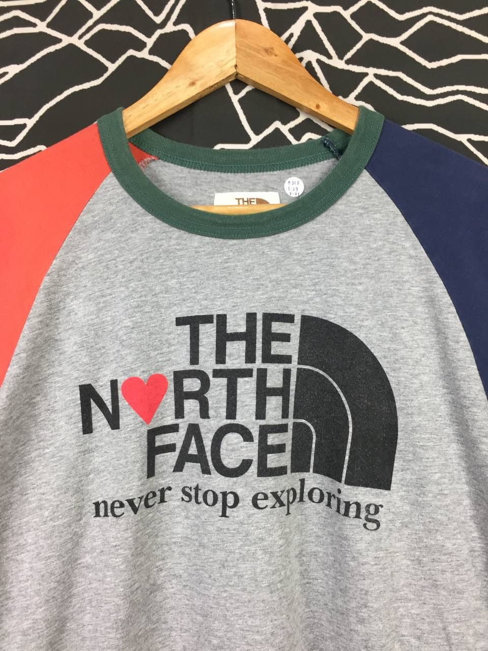 The North Face The North Face Never Stop Exploring Big Logo Raglan Tee Size US L / EU 52-54 / 3 - 3 Thumbnail