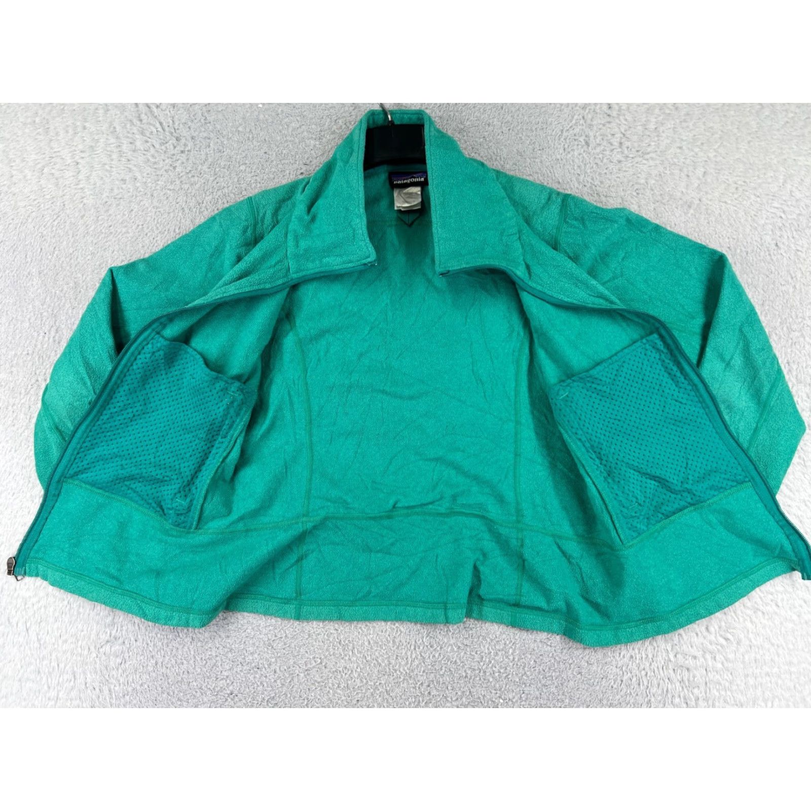 Patagonia Patagonia Jacket Womens XS Green Fleece Mock Neck Cozy Size XS / US 0-2 / IT 36-38 - 5 Thumbnail