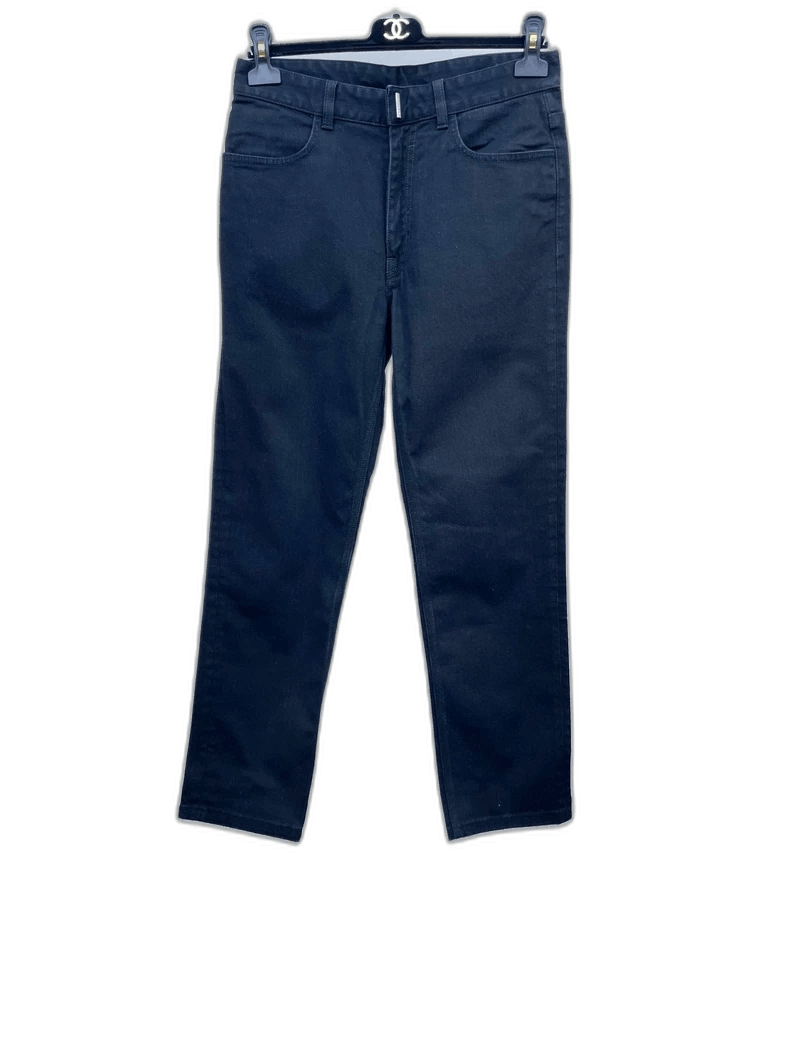 Givenchy Givenchy Givenchy Classic Black Denim Pants -2507 Size US 29 - 1 Thumbnail