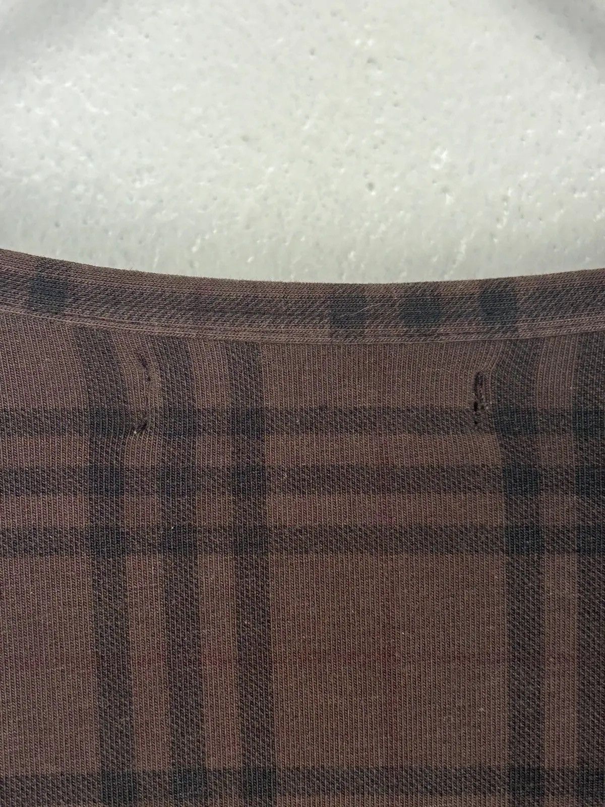 Burberry Vintage Burberry London Allover Nova Check Long Sleeve Size L / US 10 / IT 46 - 6 Thumbnail