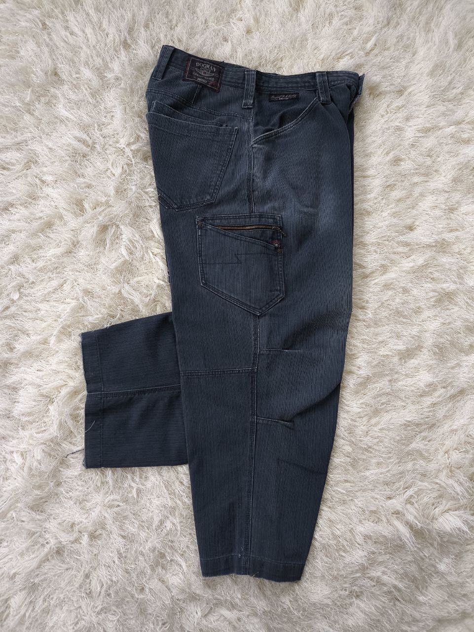 Dogtown DOGMAN Japan Distressed Multipocket Utility Cargo Baggy Pant Size US 34 / EU 50 - 4 Thumbnail