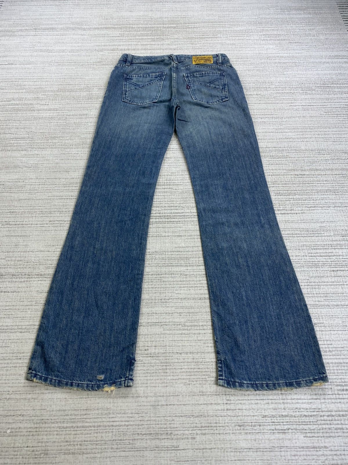 Le Grande Bleu (L.G.B.) × Vintage × Volcom Vintage Flared Volcom Liberated Bootcut Style Denim Pants Size US 30 / EU 46 - 2 Thumbnail