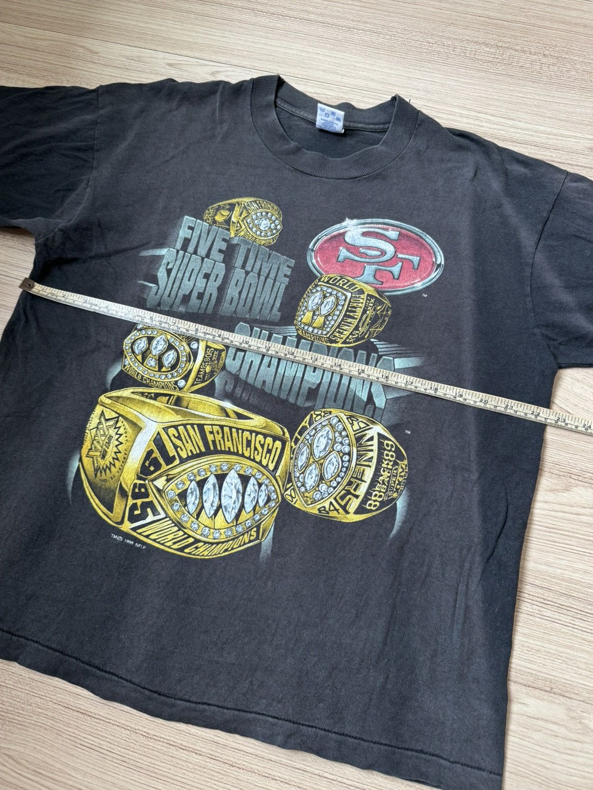 Rap Tees Vintage Super bowl 1996 Five Time Champion Size US L / EU 52-54 / 3 - 7 Thumbnail
