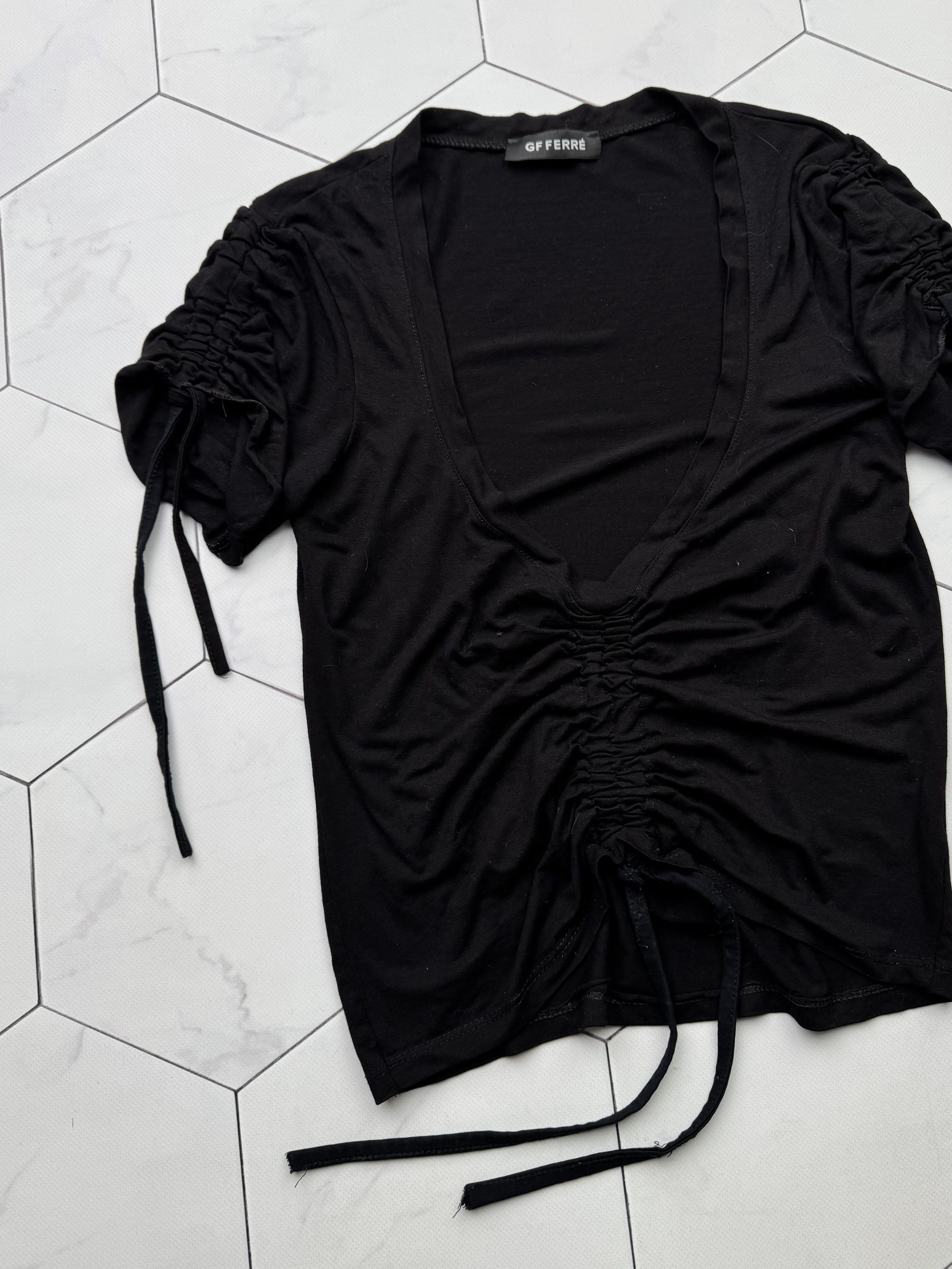 GF Ferre Gf Ferre Vintage Bondage T-Shirt (B334) Size M / US 6-8 / IT 42-44 - 2 Thumbnail