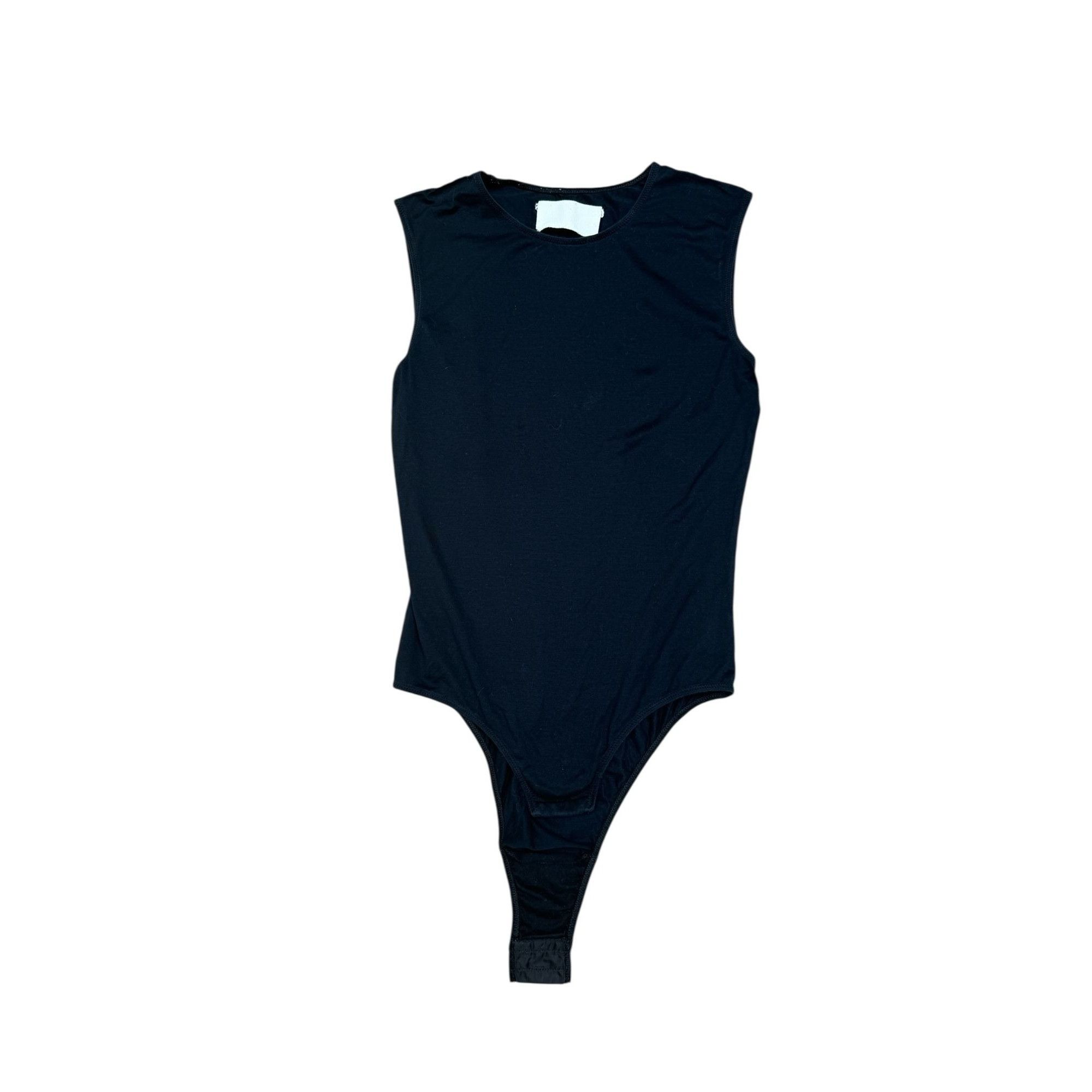 Maison Margiela 2000s Black Sleeveless Bodysuit Size M / US 6-8 / IT 42-44 - 1 Thumbnail