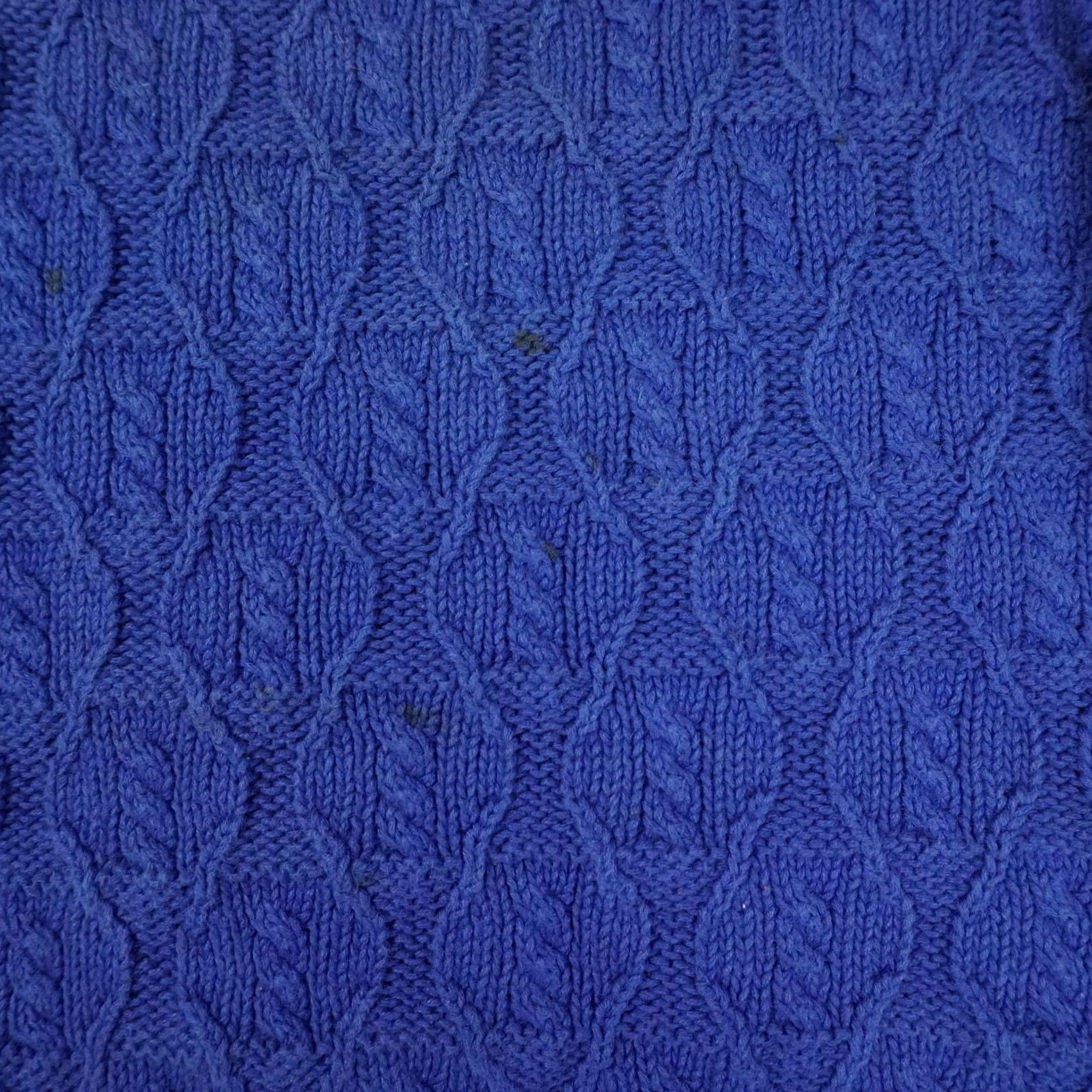 Vintage VINTAGE Blue Large Long Sleeve Pullover Sweater 90s Mens Size US L / EU 52-54 / 3 - 7 Thumbnail