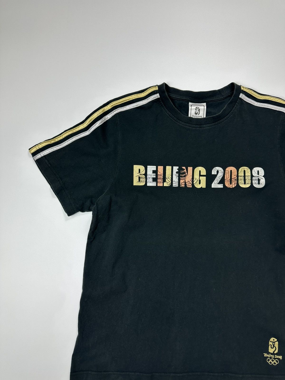 Adidas Adidas Beijing 2008 T-shirt Olympic Size US L / EU 52-54 / 3 - 4 Thumbnail
