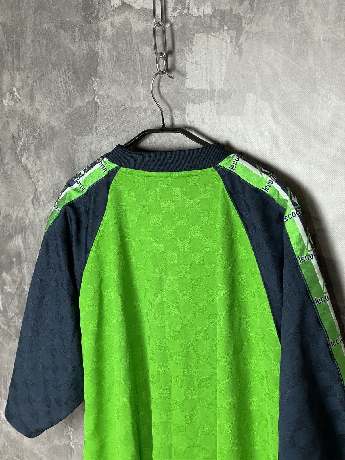 Le Coq Sportif × Vintage Vintage Le Coq Sportif Striped Y2K Old Jersey T shirt Size US L / EU 52-54 / 3 - 8 Thumbnail