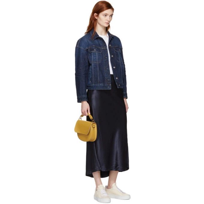 Acne Studios Acne Studios Bla Konst Dark Blue Lamp Denim Trucker Jacket Size M / US 6-8 / IT 42-44 - 5 Thumbnail