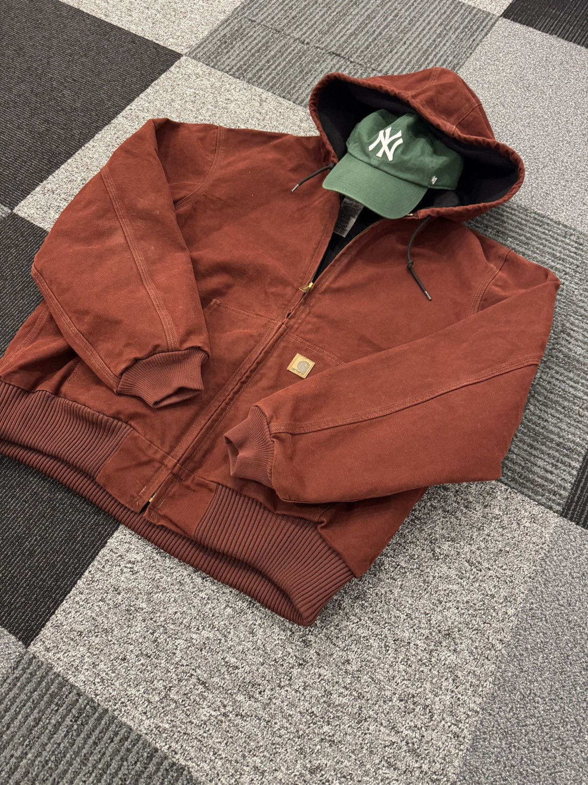 Carhartt Carhartt Active Jacket J160 CLY usa vintage og workwear Size US XL / EU 56 / 4 - 2 Thumbnail