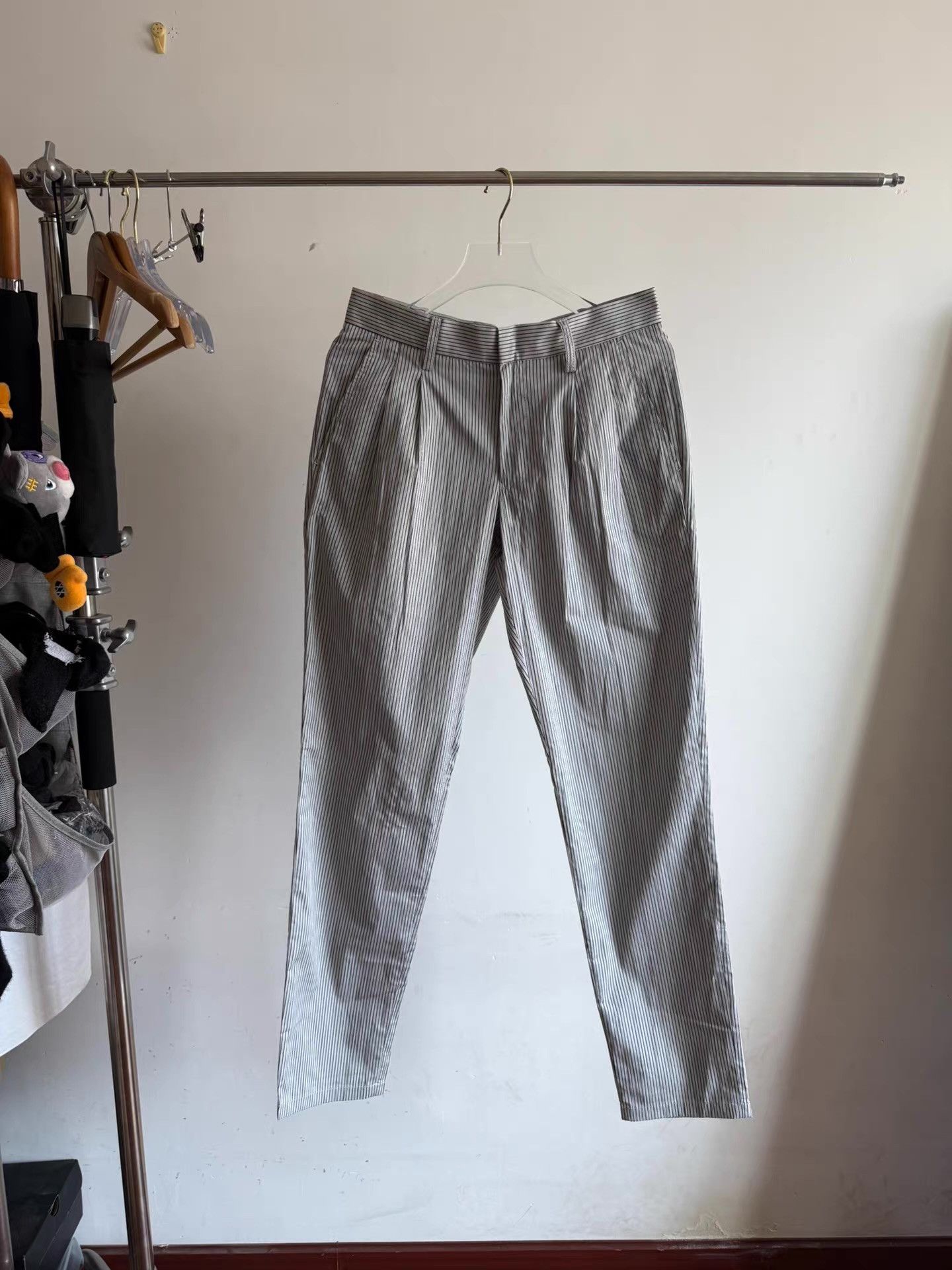 Emporio Armani Emporio Armani Vintage Striped Casual Pants Q17 Size US 34 / EU 50 - 1 Thumbnail