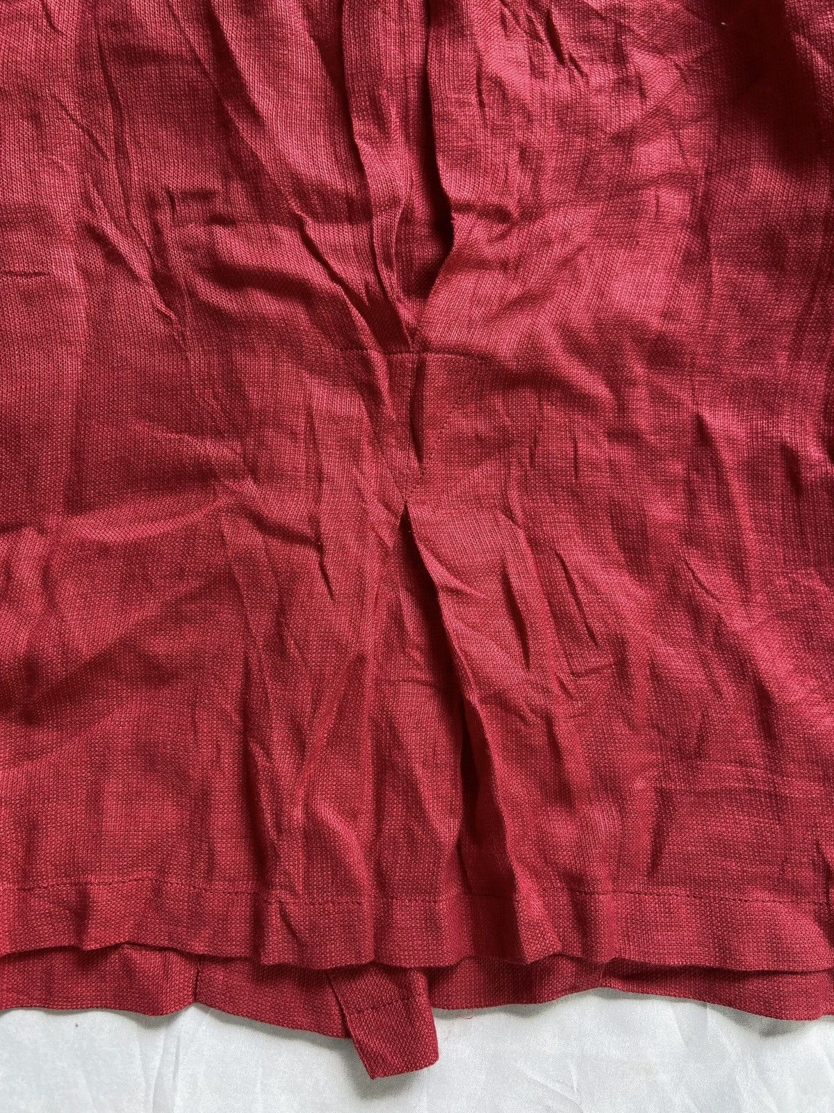 Issey Miyake 1990S ISSEY MIYAKE BLOUSE RED COLOUR Size M / US 6-8 / IT 42-44 - 16 Thumbnail