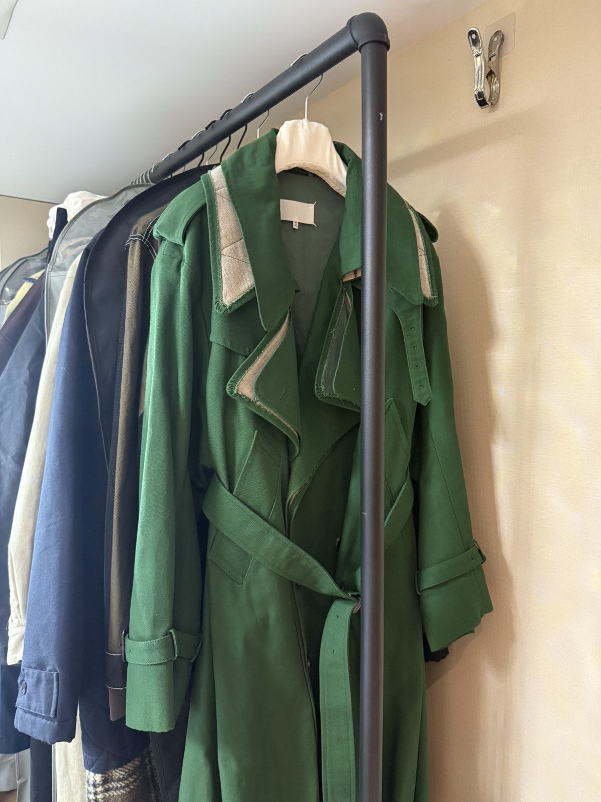 Maison Margiela Maison Margiela FW20 Co-Ed deconstructed double layer coat Size US S / EU 44-46 / 1 - 13 Thumbnail