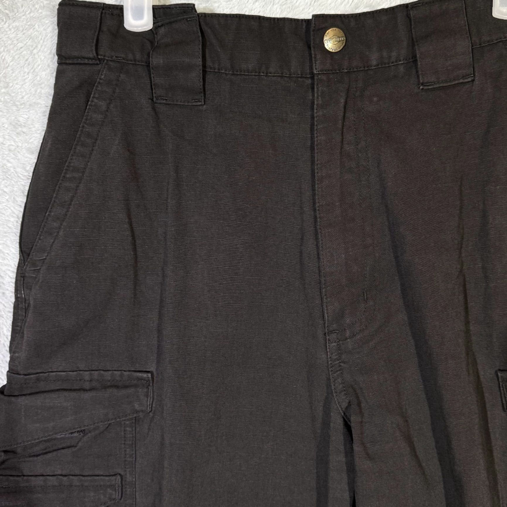 Vintage Tru-Spec Pants Men’s 32x32 Black Tactical Cargo Cotton High-Rise Straight Leg Size US 32 / EU 48 - 3 Thumbnail