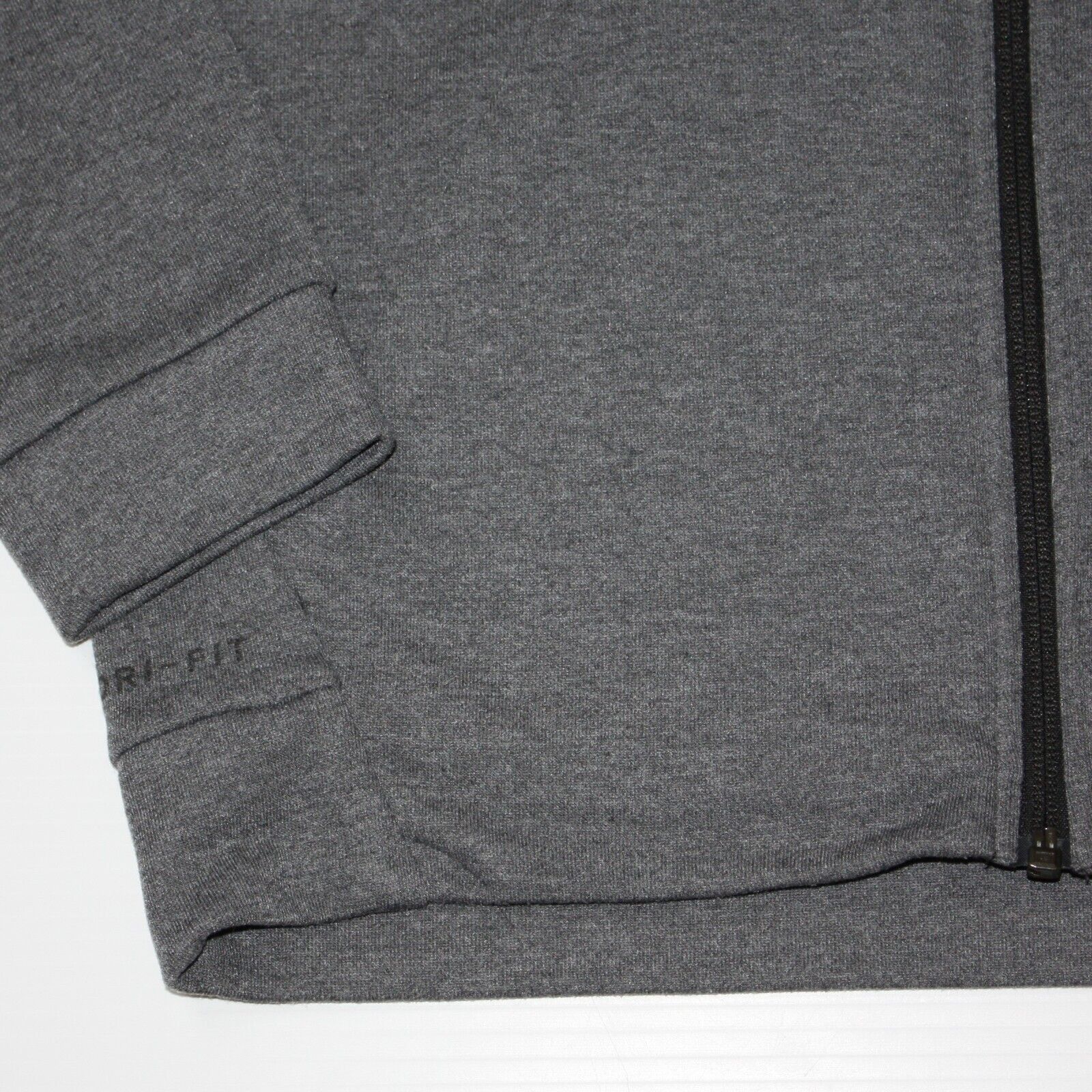 Nike Dri-Fit Young Men's Fleece Full Zip Training Hoodie in Gray Size US S / EU 44-46 / 1 - 3 Thumbnail