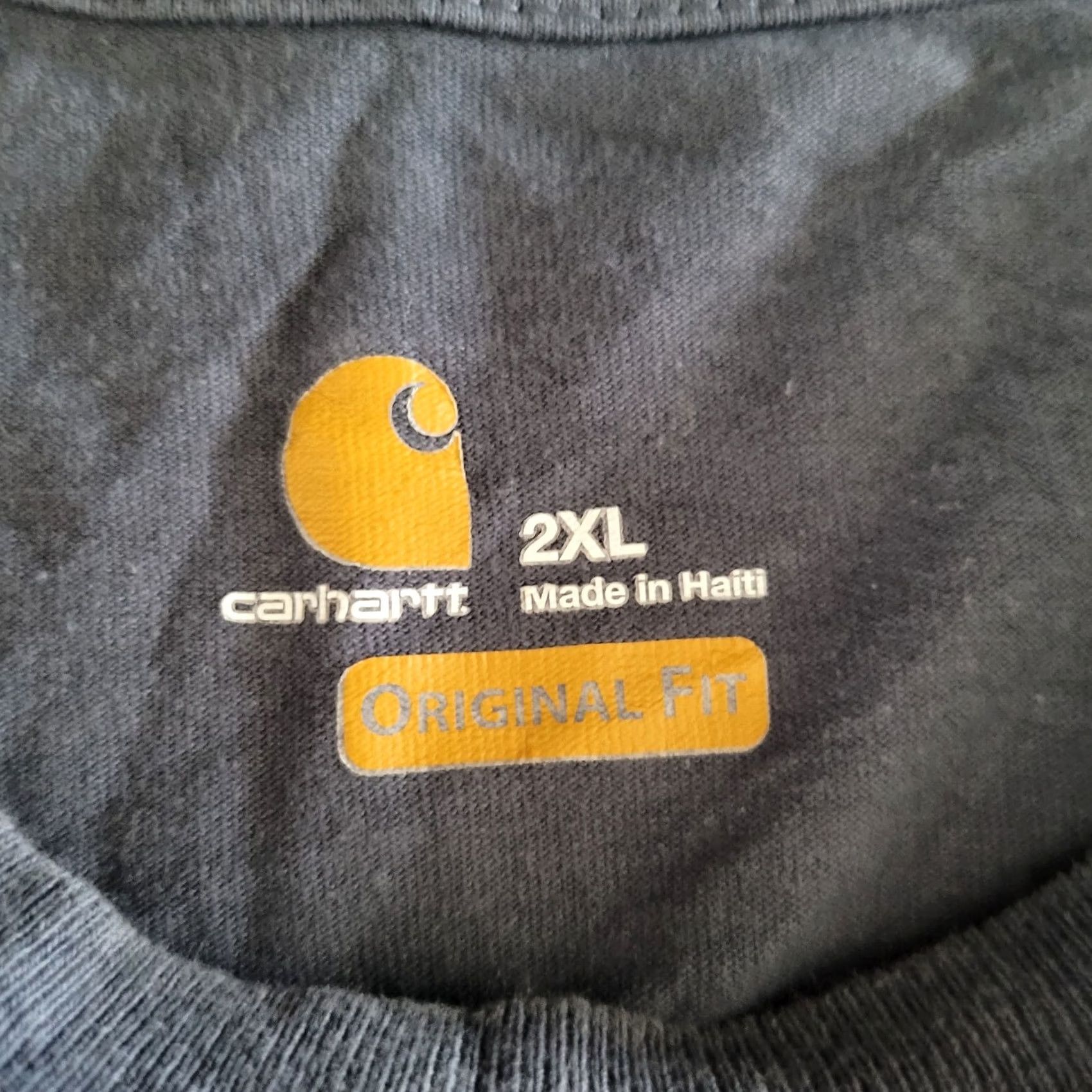 Carhartt VINTAGE Carhartt Navy Blue T-Shirt 2XL Original Fit Tee Mens Shirt Navy 2XL Carhartt Tee 90s event era Size US XXL / EU 58 / 5 - 6 Thumbnail