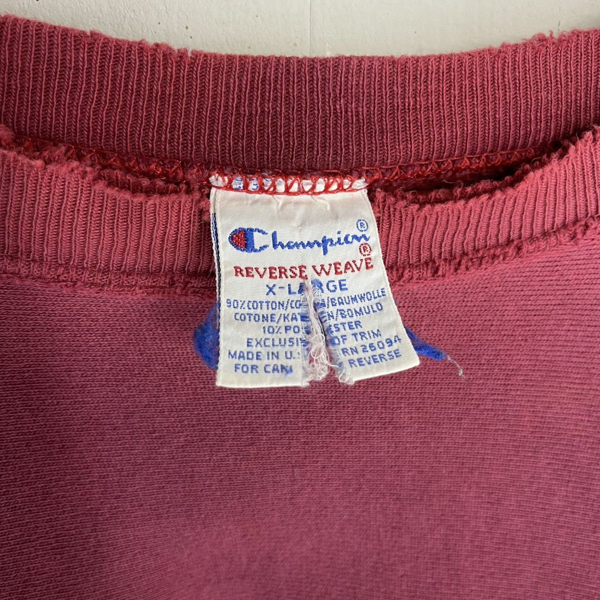 Champion × Vintage Distressed Champion Reverse Weave Slime Balls Sweater Size US L / EU 52-54 / 3 - 6 Thumbnail