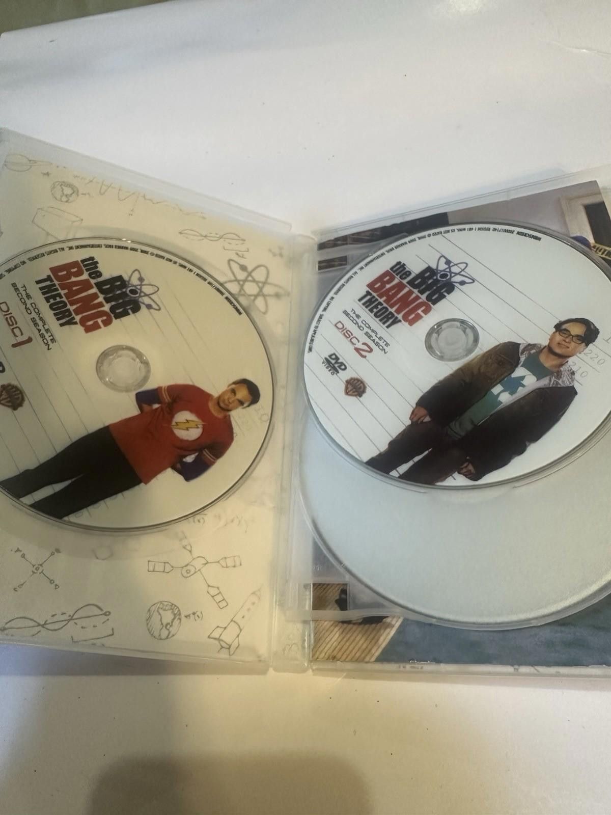 Designer The Big Bang Theory: the Complete Second Season (DVD, 2008) Size ONE SIZE - 6 Thumbnail