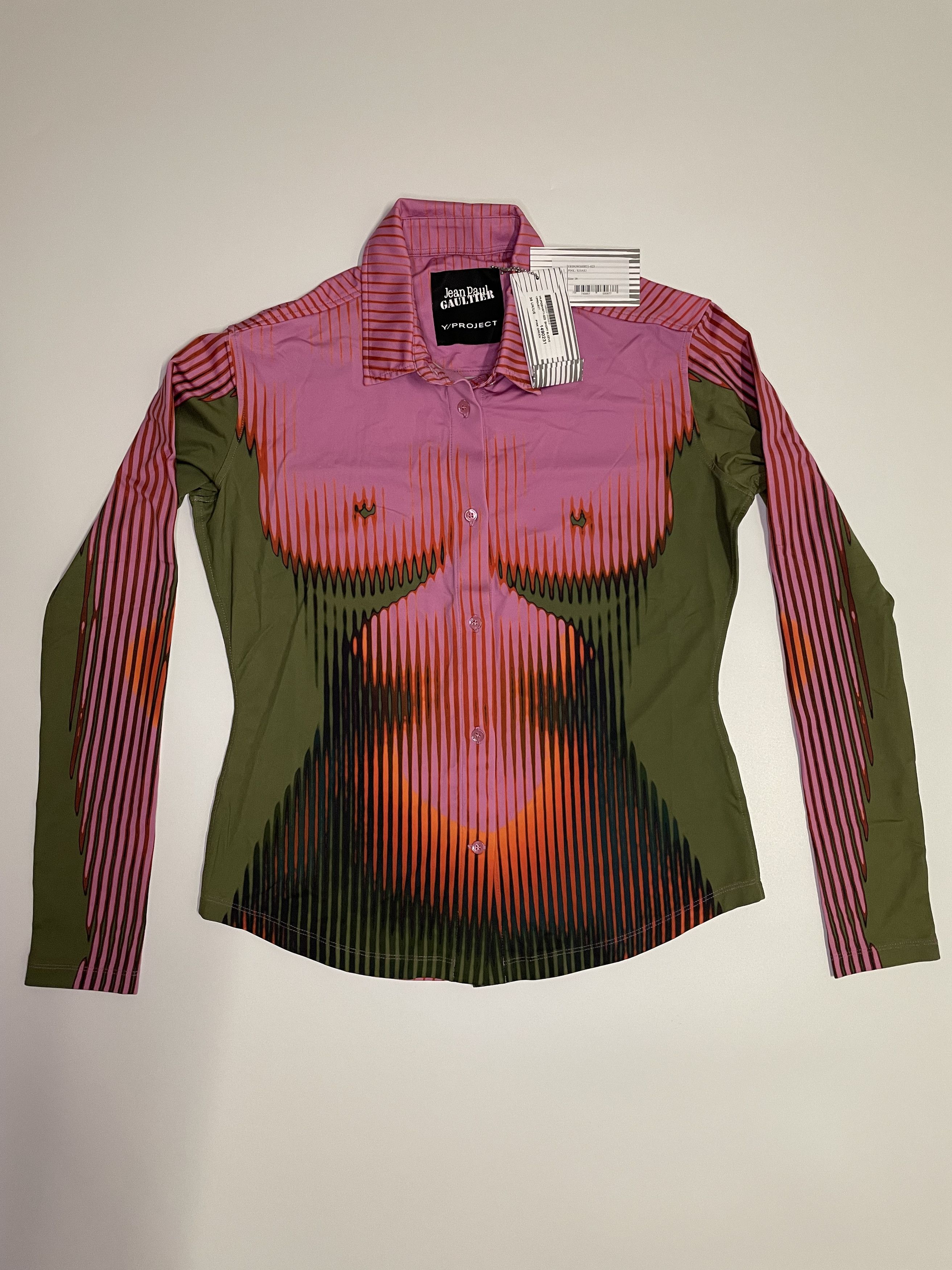 Jean Paul Gaultier × Y/Project Jean Paul Gaultier x Y/Project Body Morph Shirt FW22 (1084) Size S / US 4 / IT 40 - 8 Thumbnail