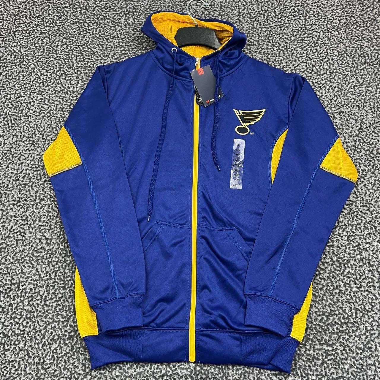 Other St. Louis Blues Hoodie Men Fanatics Full Zip Long Sleeve MT Size US M / EU 48-50 / 2 - 1 Thumbnail