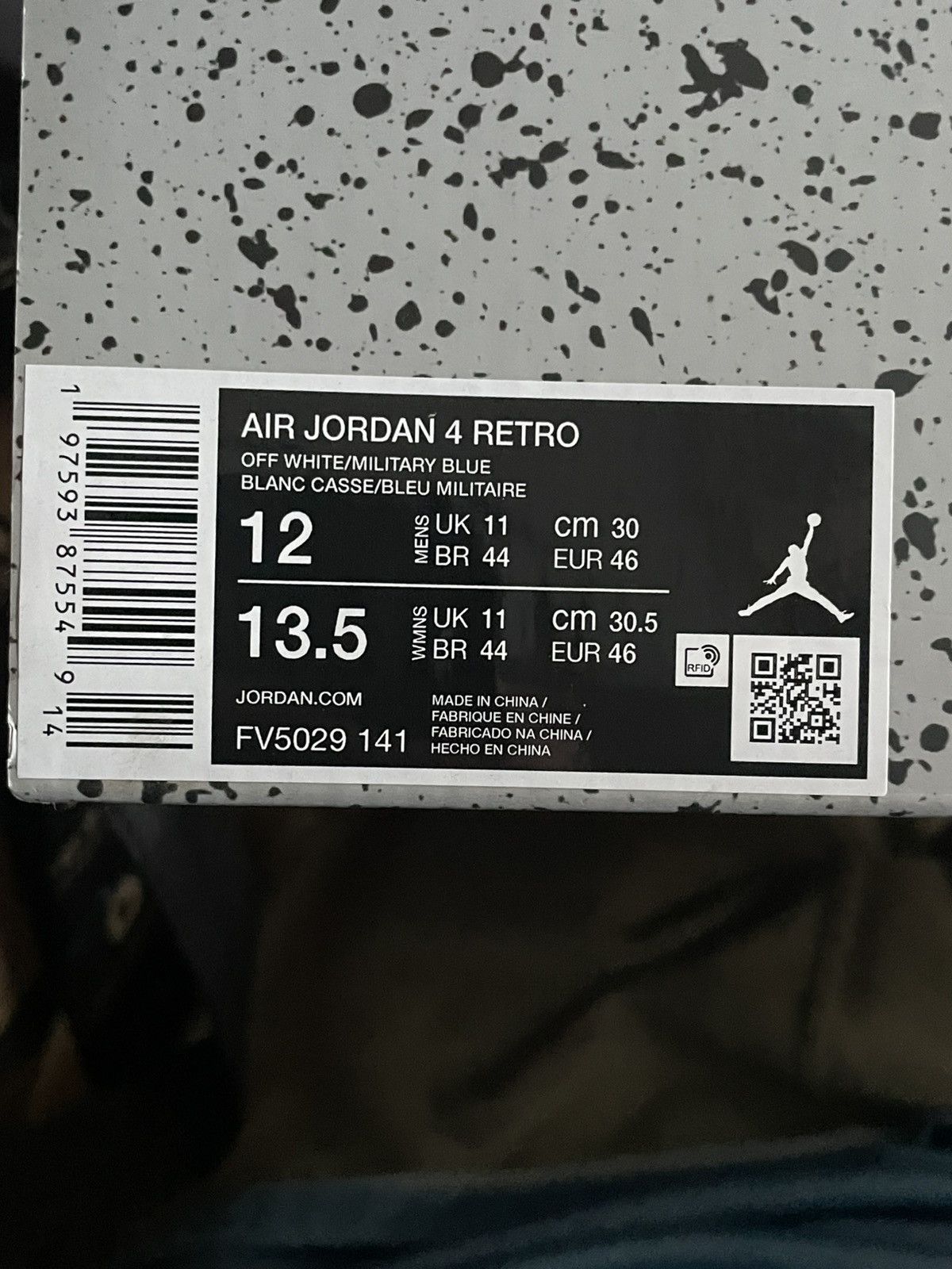 Jordan Brand Jordan 4 military blue size 12 brand new Size US 12 / EU 45 - 11 Thumbnail