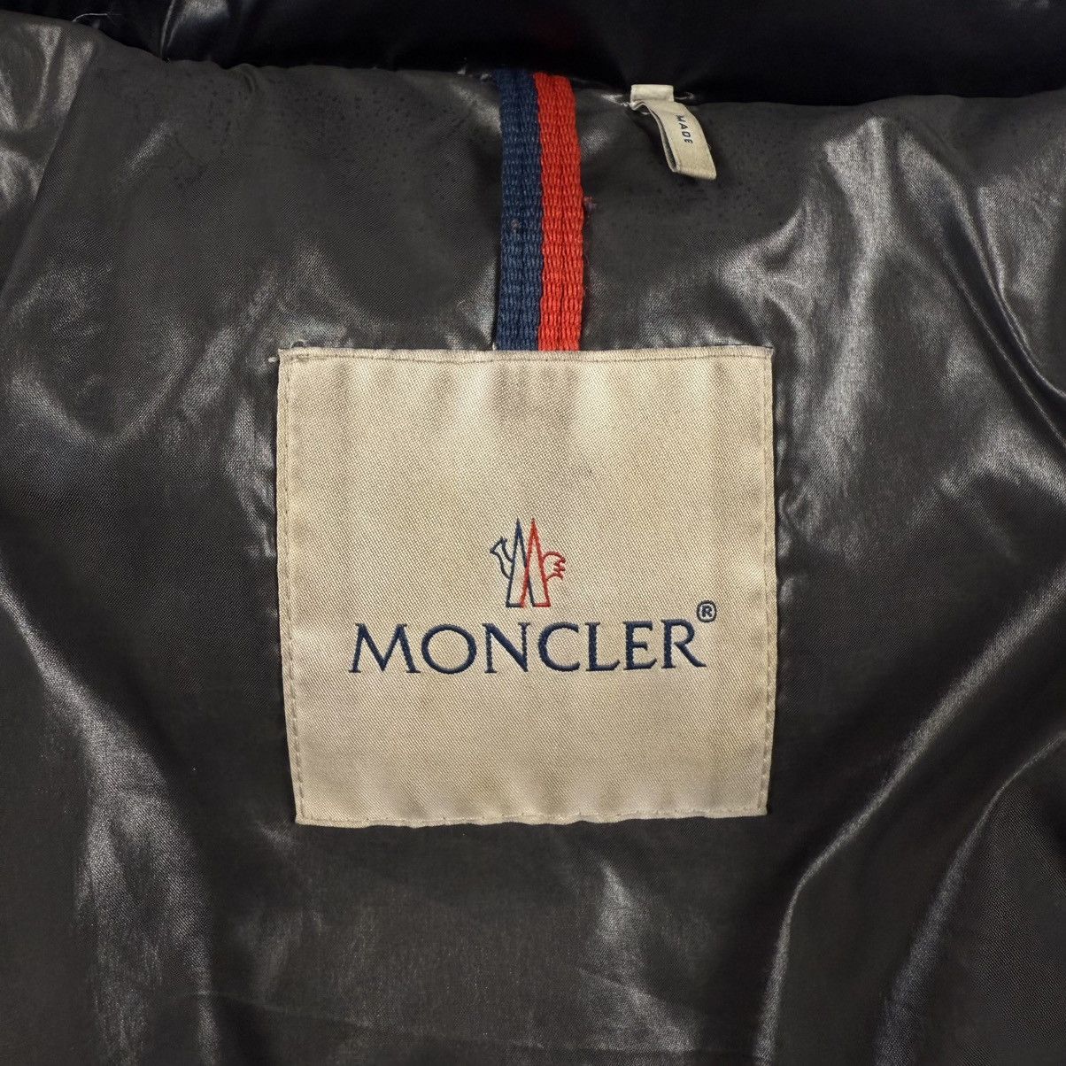 Moncler Moncler Maya Giubbotto Black Lacquer Nylon Down Pufer Jacket Size US L / EU 52-54 / 3 - 7 Thumbnail