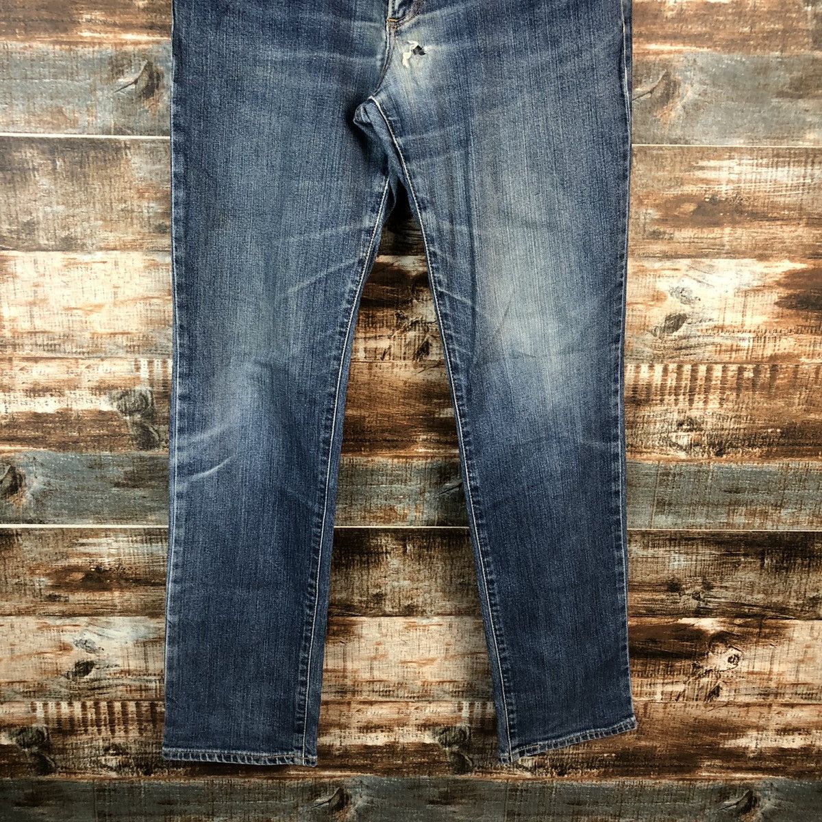 Wrangler DL Wrangler Blue Denim Pants #C203 Size US 32 / EU 48 - 3 Thumbnail