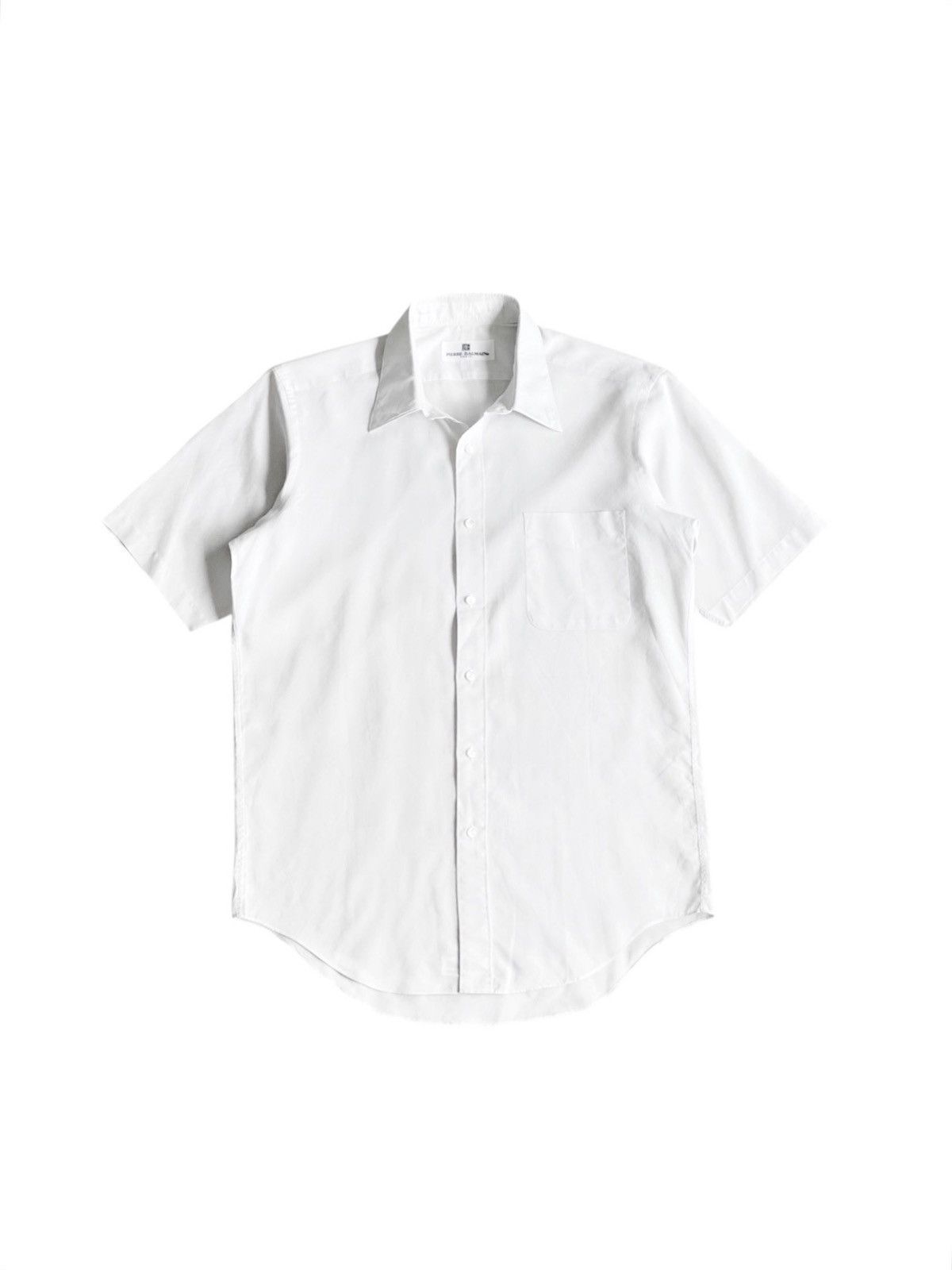 Pierre Balmain Pierre Balmain mono oblique stripes single pocket s/s shirt Size US M / EU 48-50 / 2 - 1 Thumbnail