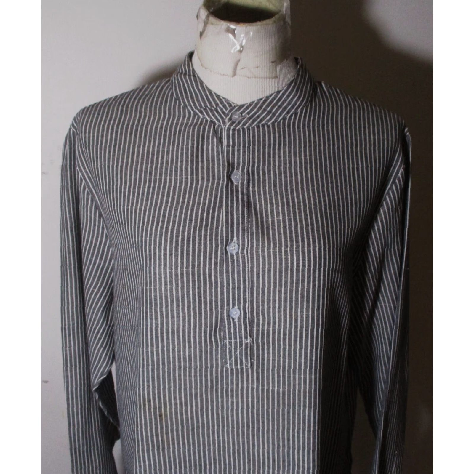 ZAFUL ZAFUL Blouse | Black 2XL Long Sleeve Mock Neck 100% Cotton Women's NWOT Size XXL / US 16-18 / IT 52-54 - 2 Thumbnail