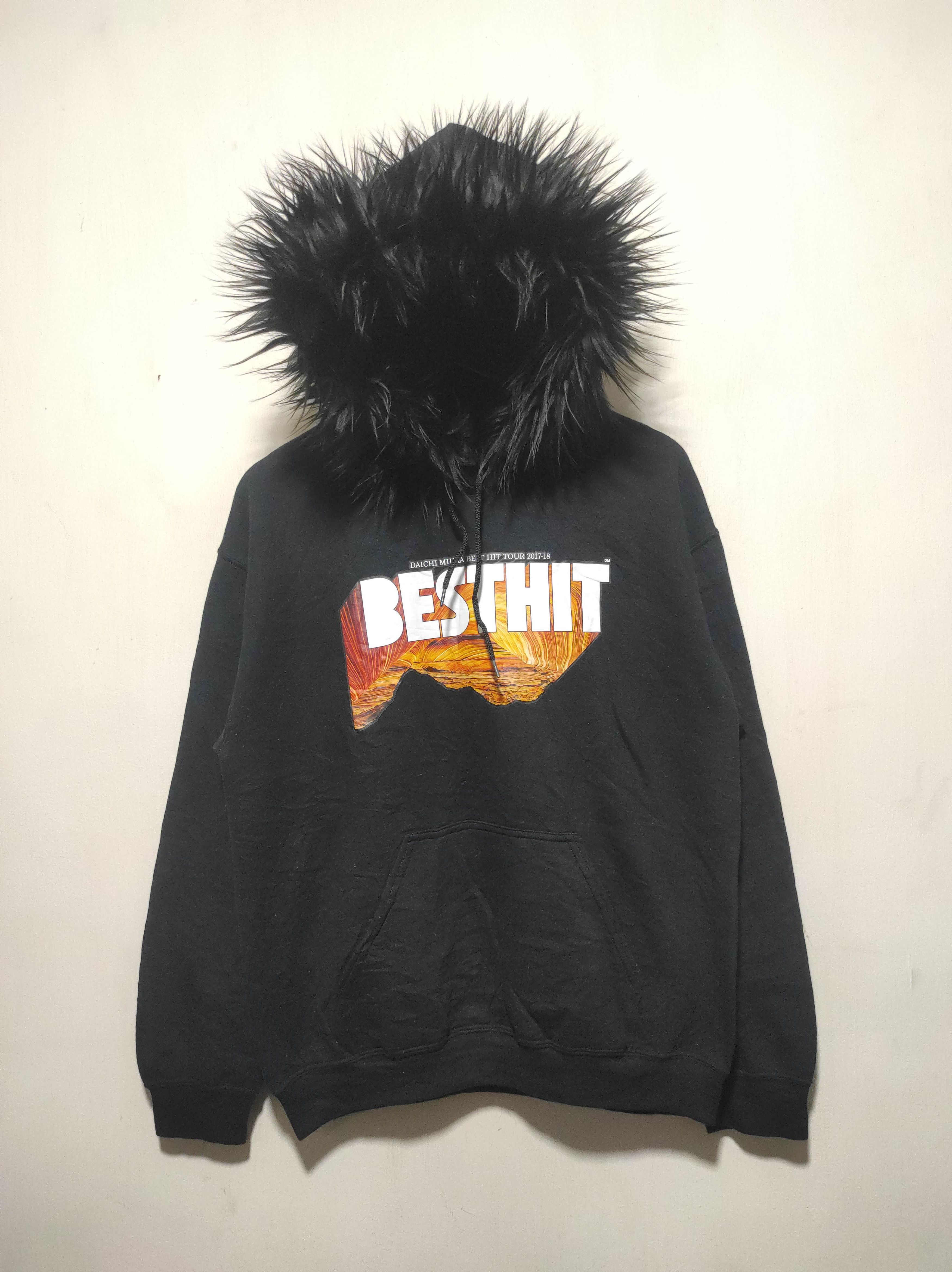 If Six Was Nine Daichi Miura tour 2017-18 Fur Hoodie LGB IfSixWasNine style Size US M / EU 48-50 / 2 - 3 Thumbnail