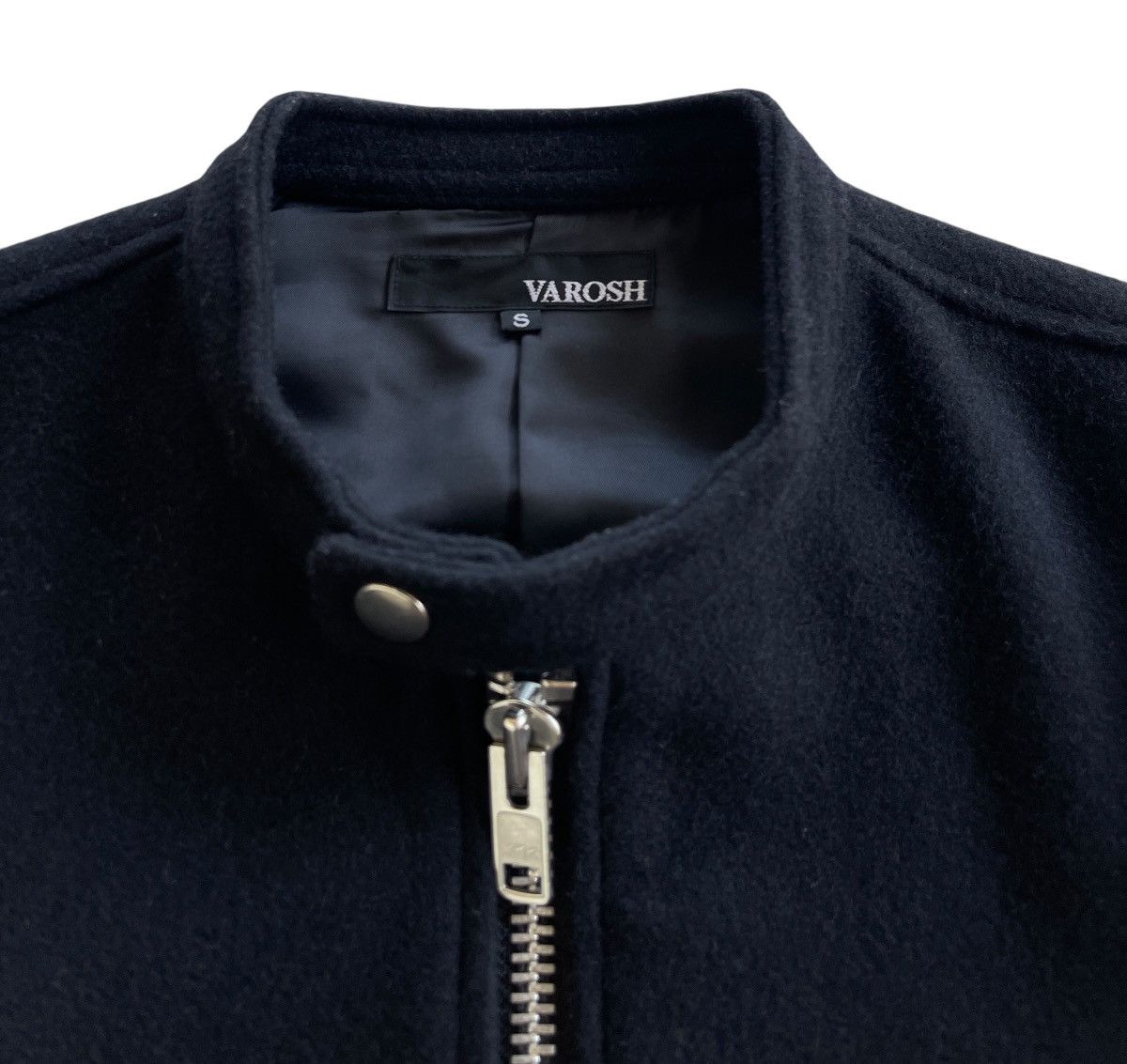 Japanese Brand Varosh Wool Melton Riders Jacket Size S / US 4 / IT 40 - 7 Thumbnail